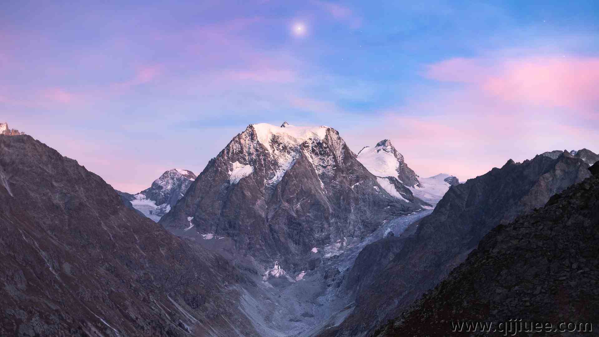 风景 山脉 雪 岩石 自然 4K壁纸5128 x 3419/2.49 MB-柒染云阁
