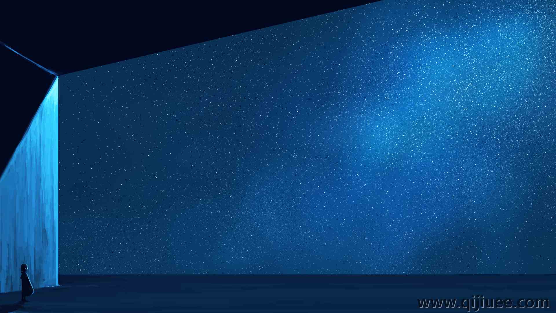 优雅 AI艺术 图片 数字绘画 插图 抽象 星星 空间 3840 x 2160/2.42 MB-柒染云阁