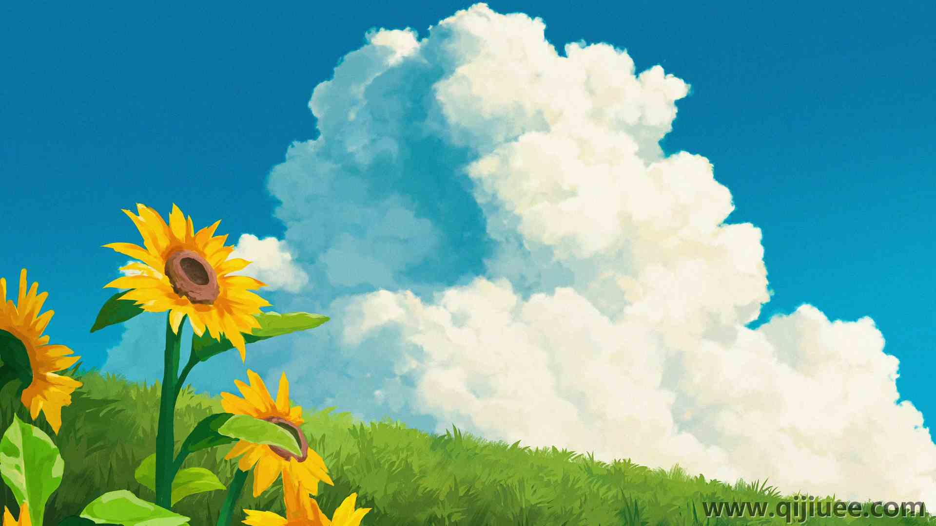 自然 矢量艺术 风景  电脑壁纸 4K壁纸4096 x 2304/7.99 MB-柒染云阁
