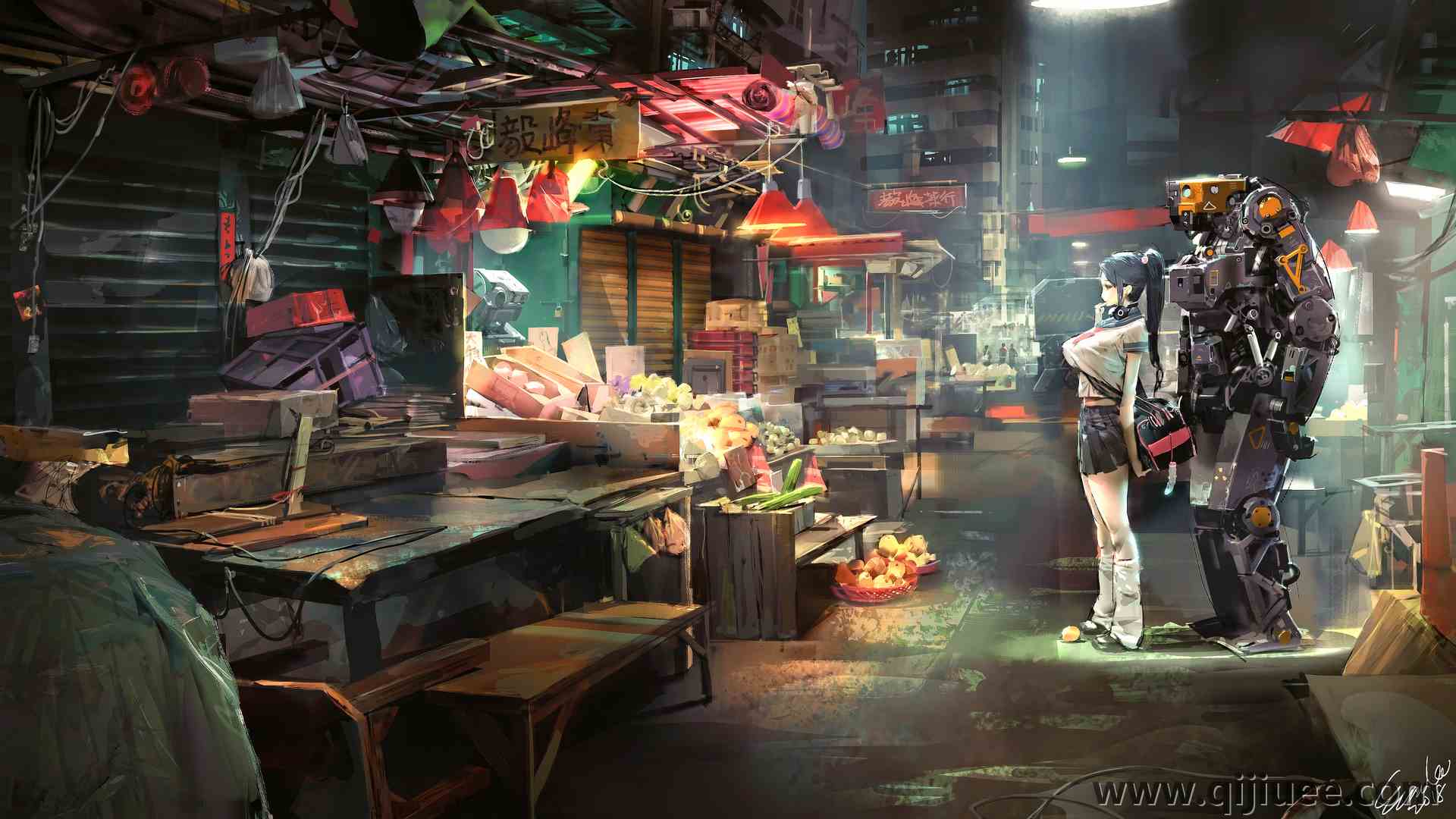 科幻 AI艺术 概念艺术 未来主义 幻想艺术 粉丝艺术 赛博朋克 网络 城市 城市景观 城市 3840 x 2160/6.59 MB-柒染云阁