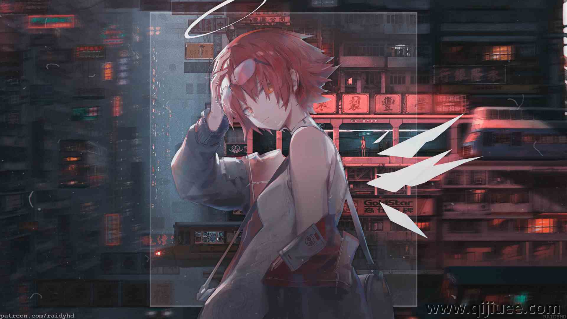 红发 动漫 动漫女孩 画中画 欧西艾 神枪手 神枪手 3840 x 2160/13.22 MB-柒染云阁