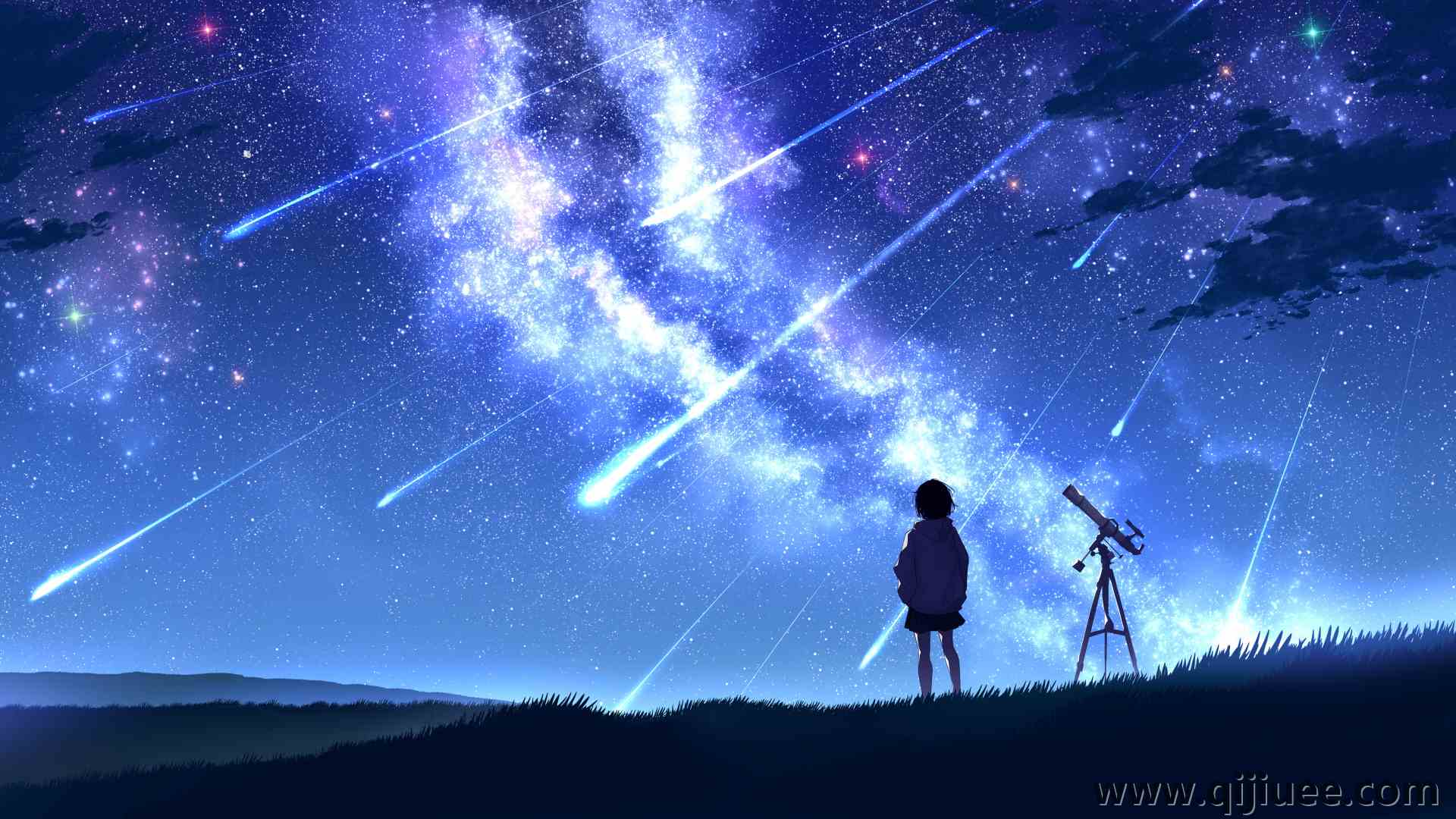动漫 流星条纹 星夜10114 x 5562/14.44 MB-柒染云阁