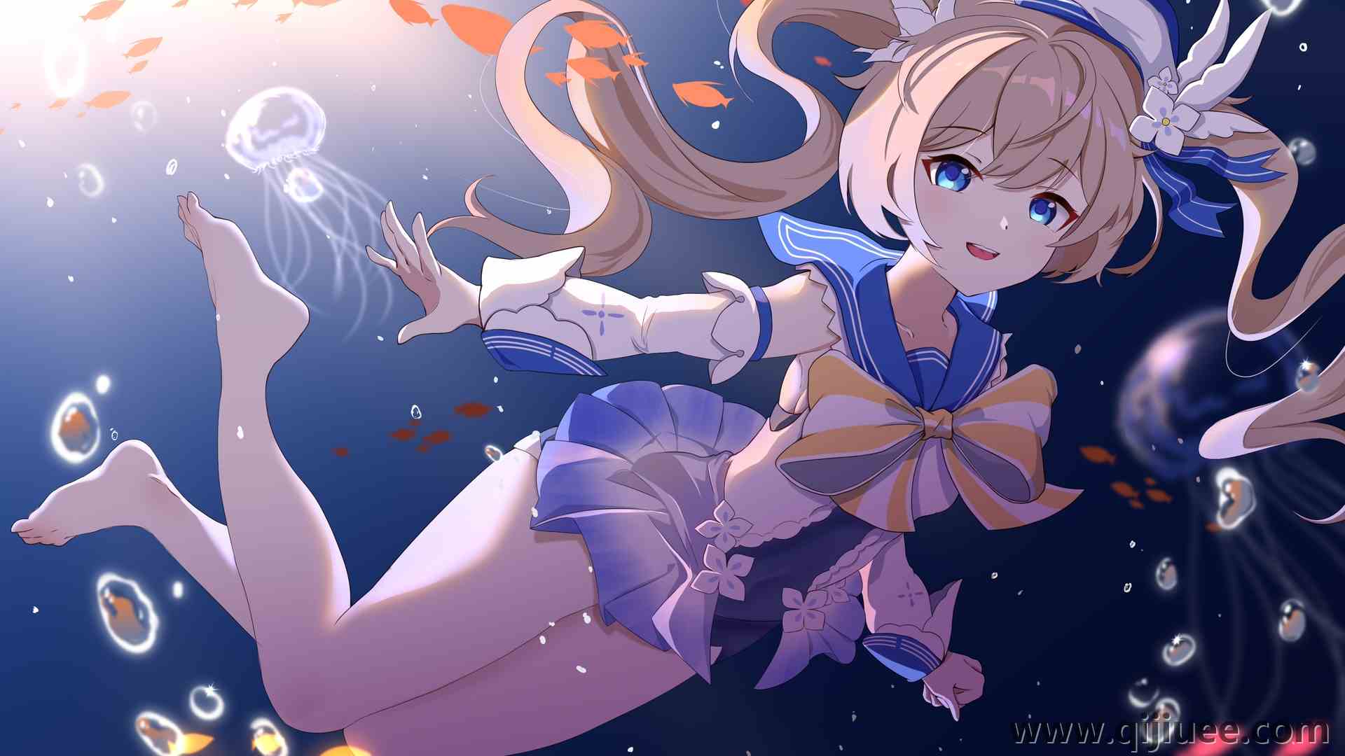金发碧眼 原神 芭芭拉 动漫 动漫女孩 4553 x 3225/2.72 MB-柒染云阁