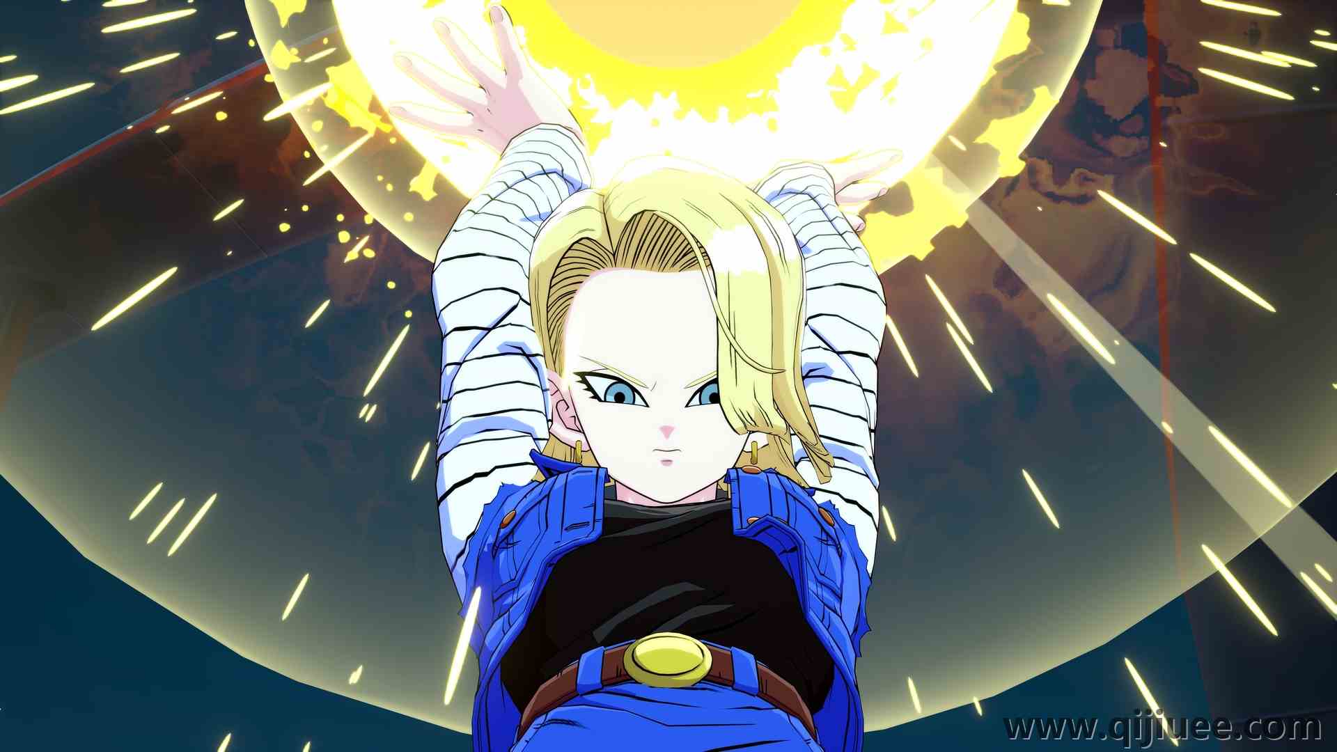 女人 金发女郎 龙珠 龙珠 安卓 龙珠战士 动漫女孩3840 x 2160/1.13 MB-柒染云阁