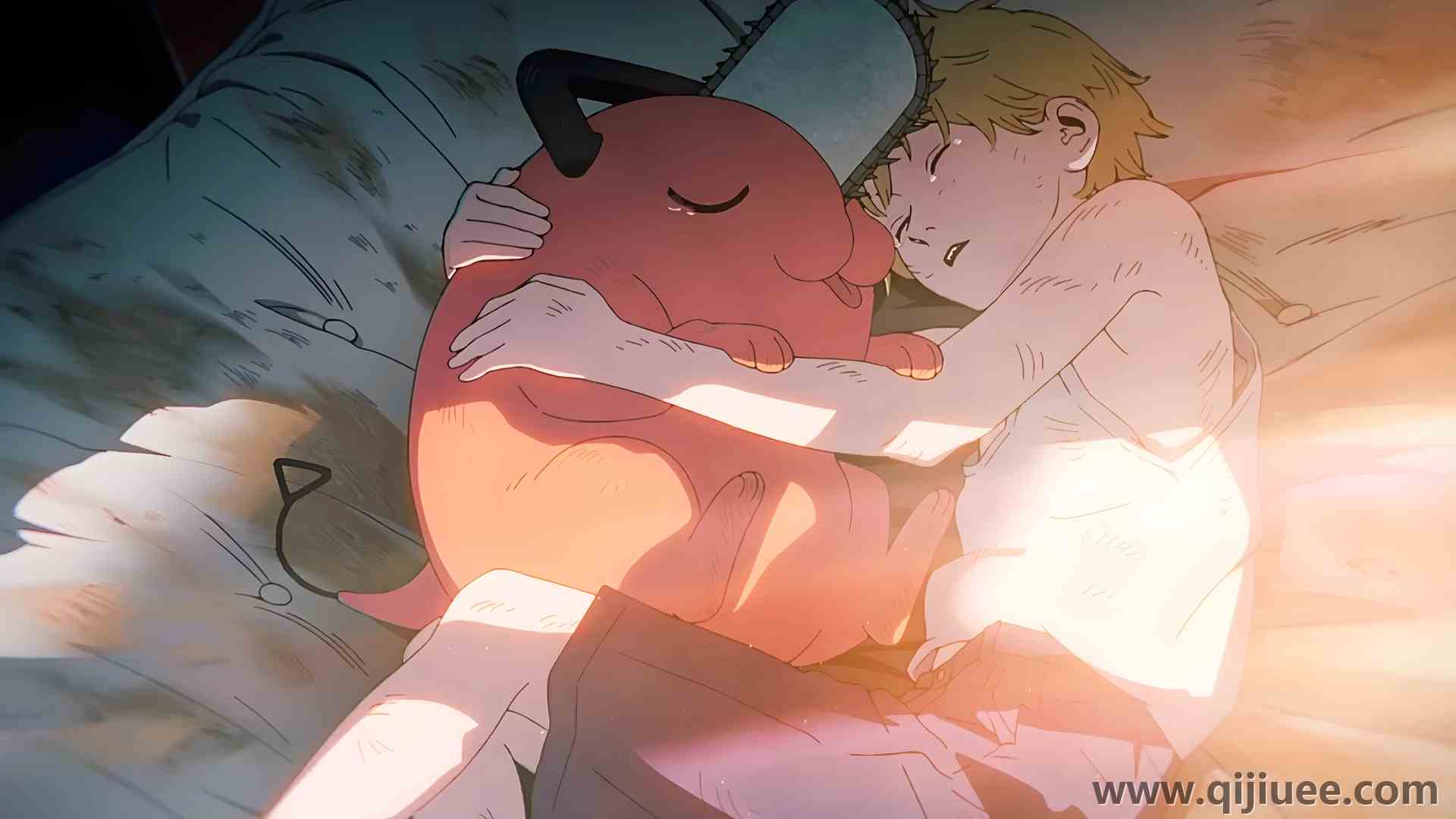 藤本达贵 动漫 电锯人 电锯人 睡梦 动漫男孩3840 x 2160/0.99 MB-柒染云阁