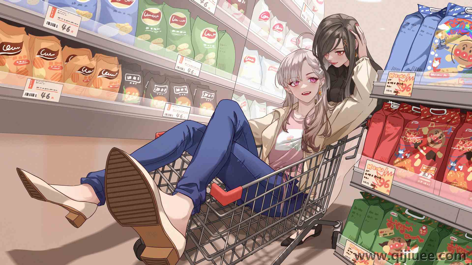 动漫 动漫女孩 三次 虚拟 白雪 尤里  电脑壁纸 4K壁纸4000 x 2250/13.58 MB-柒染云阁