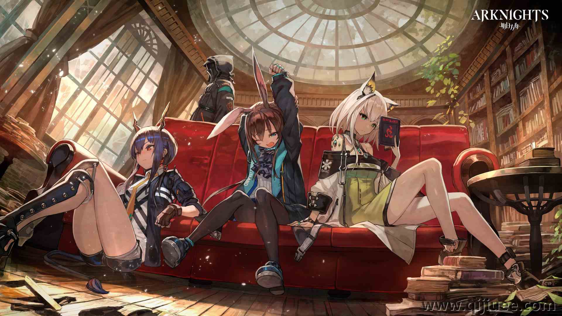 博士 武士 动漫女孩 电子游戏艺术 艾米亚   电脑壁纸 4K壁纸4096 x 2304/0.96 MB-柒染云阁