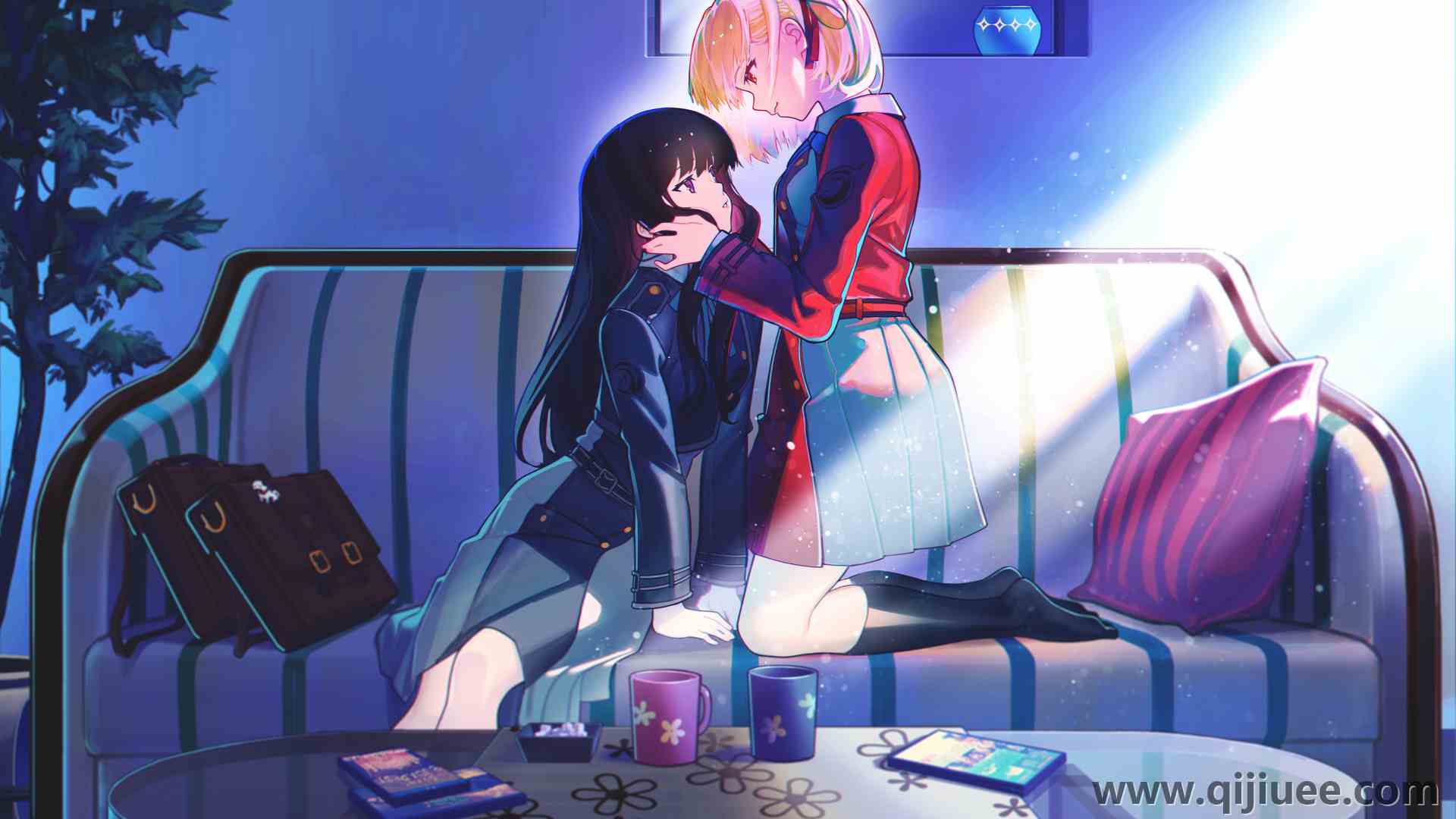 动漫 动漫女孩 数码艺术 粉丝艺术  电脑壁纸 4K壁纸5160 x 3508/15.79 MB-柒染云阁
