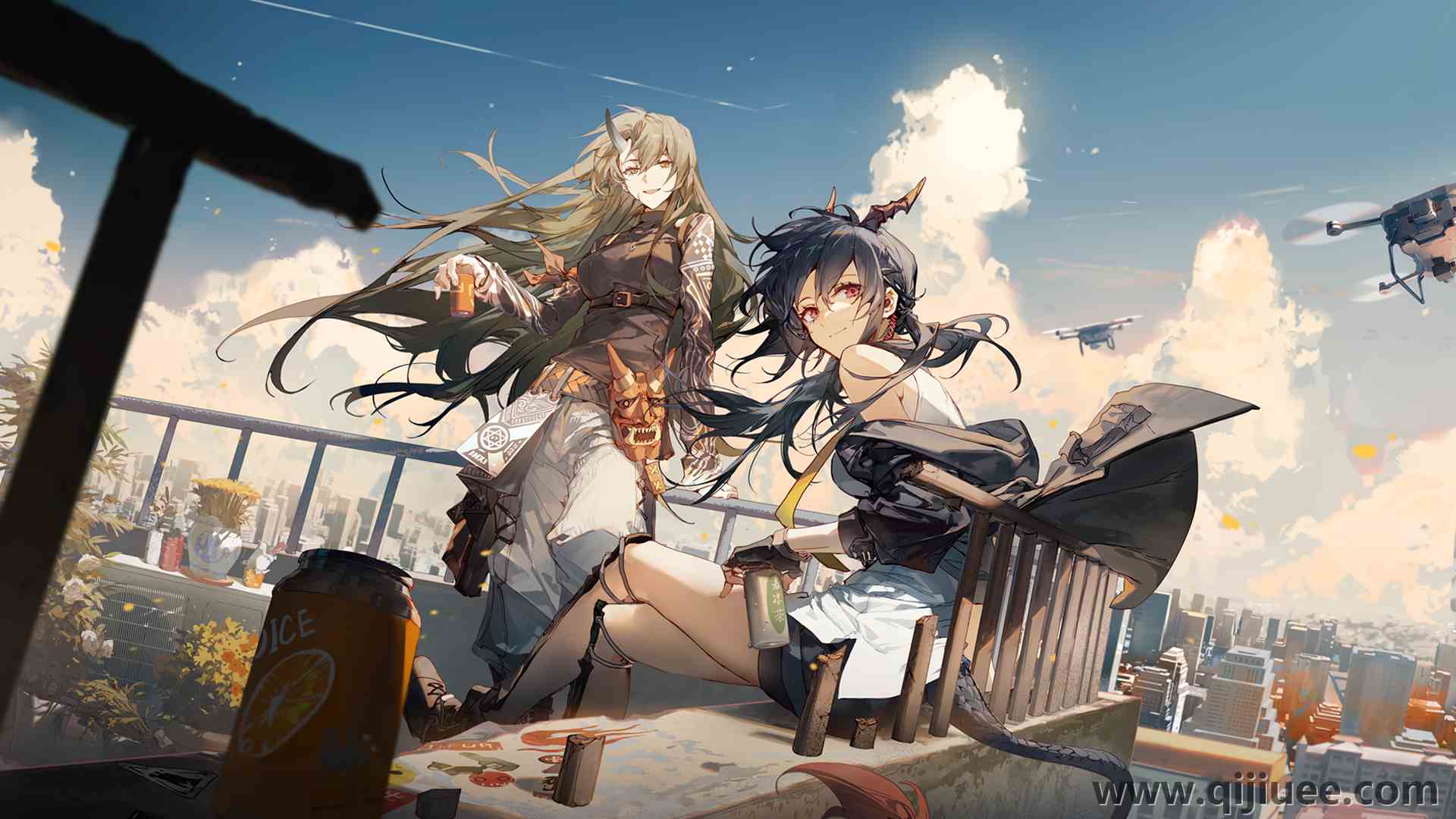 微笑 长发 站着 坐着 双腿交叉  电脑壁纸 4K壁纸3840 x 2160/7.21 MB-柒染云阁