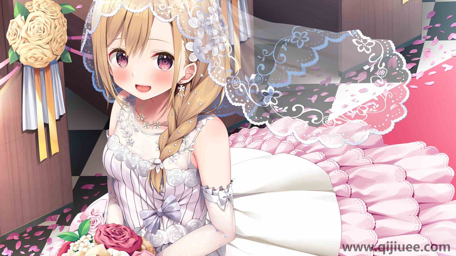 动画 动画女孩 插图  电脑壁纸 4K壁纸4200 x 3200/5.68 MB-柒染云阁