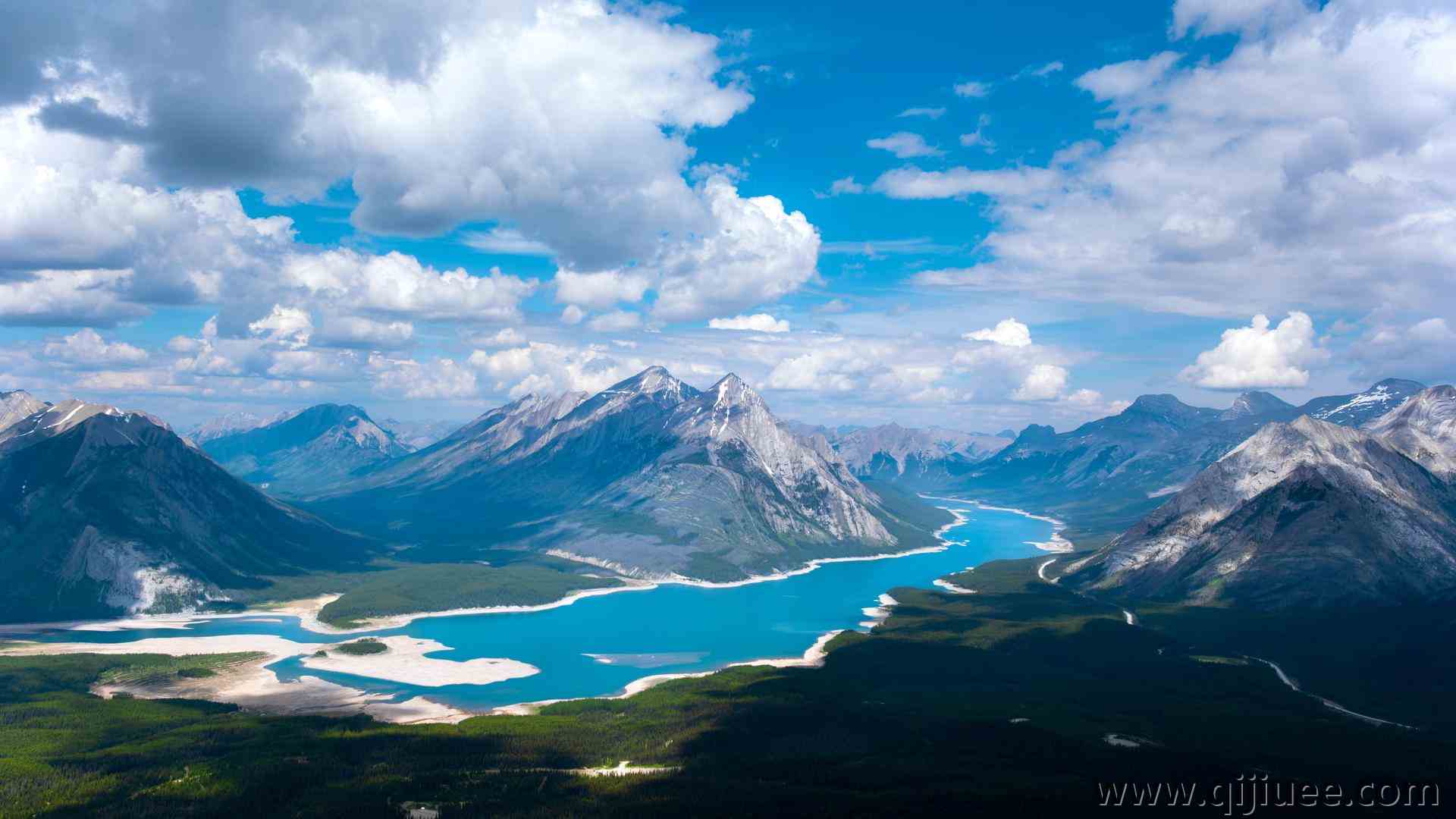 风景 云 湖 山 森林 鸟瞰 天空 自然 水 雪  电脑壁纸 4K壁纸7140 x 4402/1.71 MB-柒染云阁