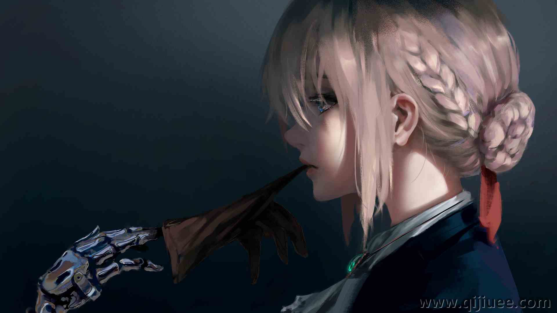 女人 紫罗兰 假肢 电脑壁纸 4K壁纸5000 x 3000/7.07 MB-柒染云阁