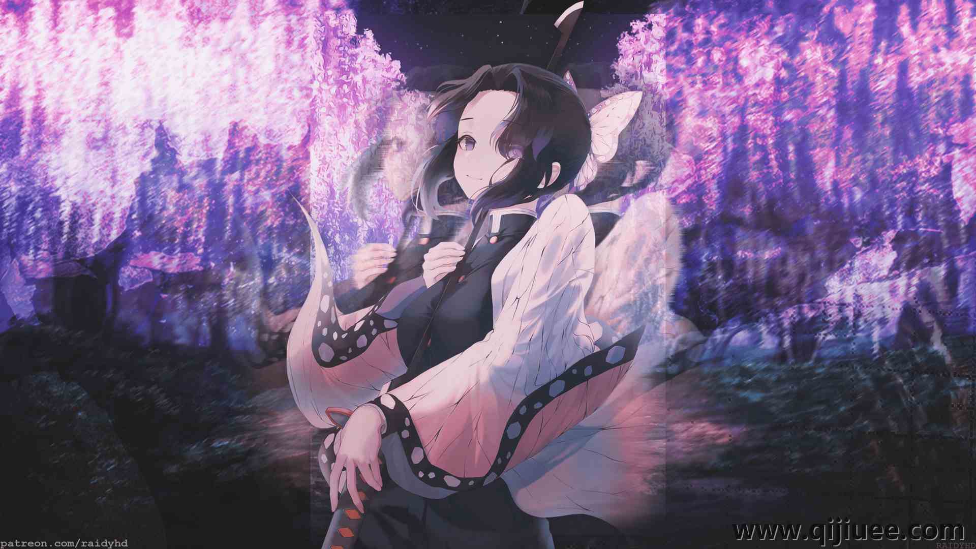 动漫 动漫女孩 画中画  电脑壁纸 4K壁纸3840 x 2160/11.02 MB-柒染云阁