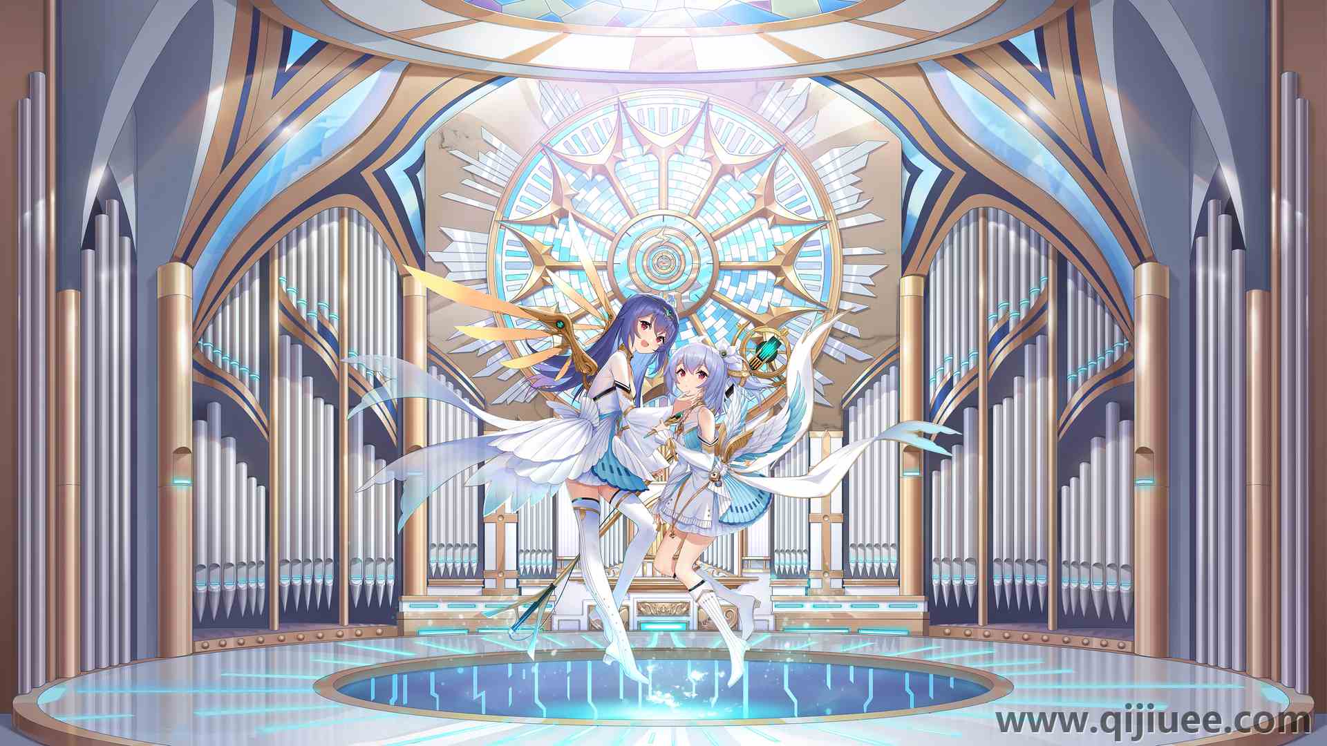 红眼圈 红发 动感女孩 卷发 电脑壁纸 4K壁纸3840 x 2160/5.21 MB-柒染云阁