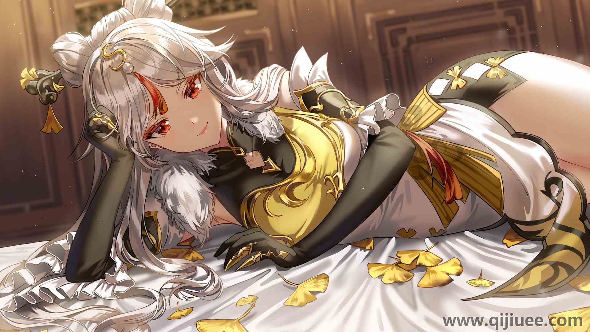 动漫女孩 宁光 原神 动漫  电脑壁纸 4K壁纸4000 x 2731/4.08 MB-柒染云阁