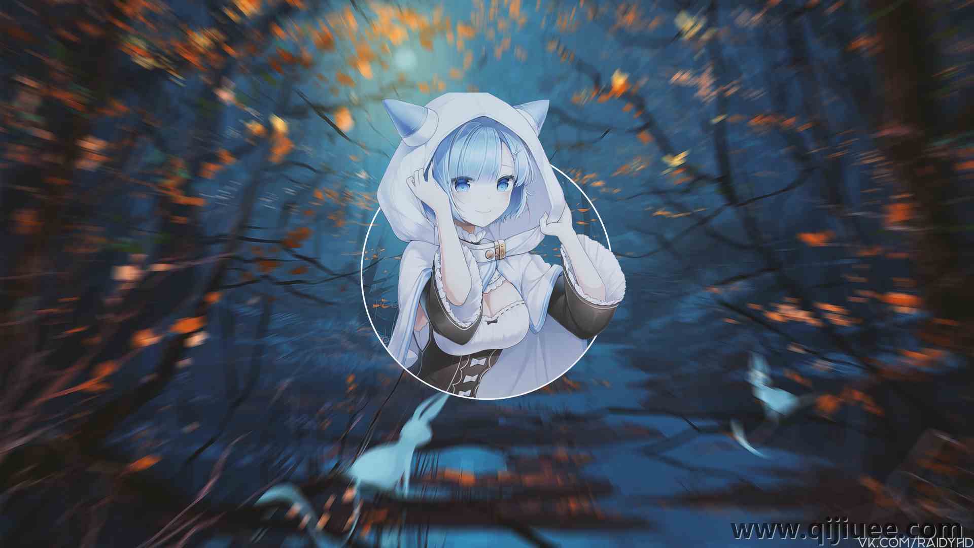 动漫 动漫女孩 电脑壁纸 4K壁纸3840 x 2160/8.68 MB-柒染云阁
