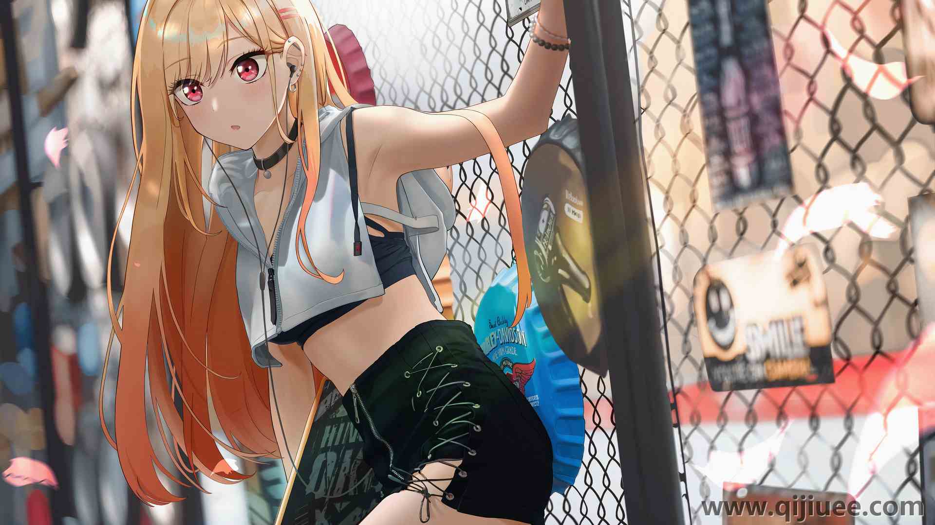 金发 长发 红眼睛 玩偶 动漫女孩 动漫  电脑壁纸 4K壁纸5120 x 2880/17.95 MB-柒染云阁