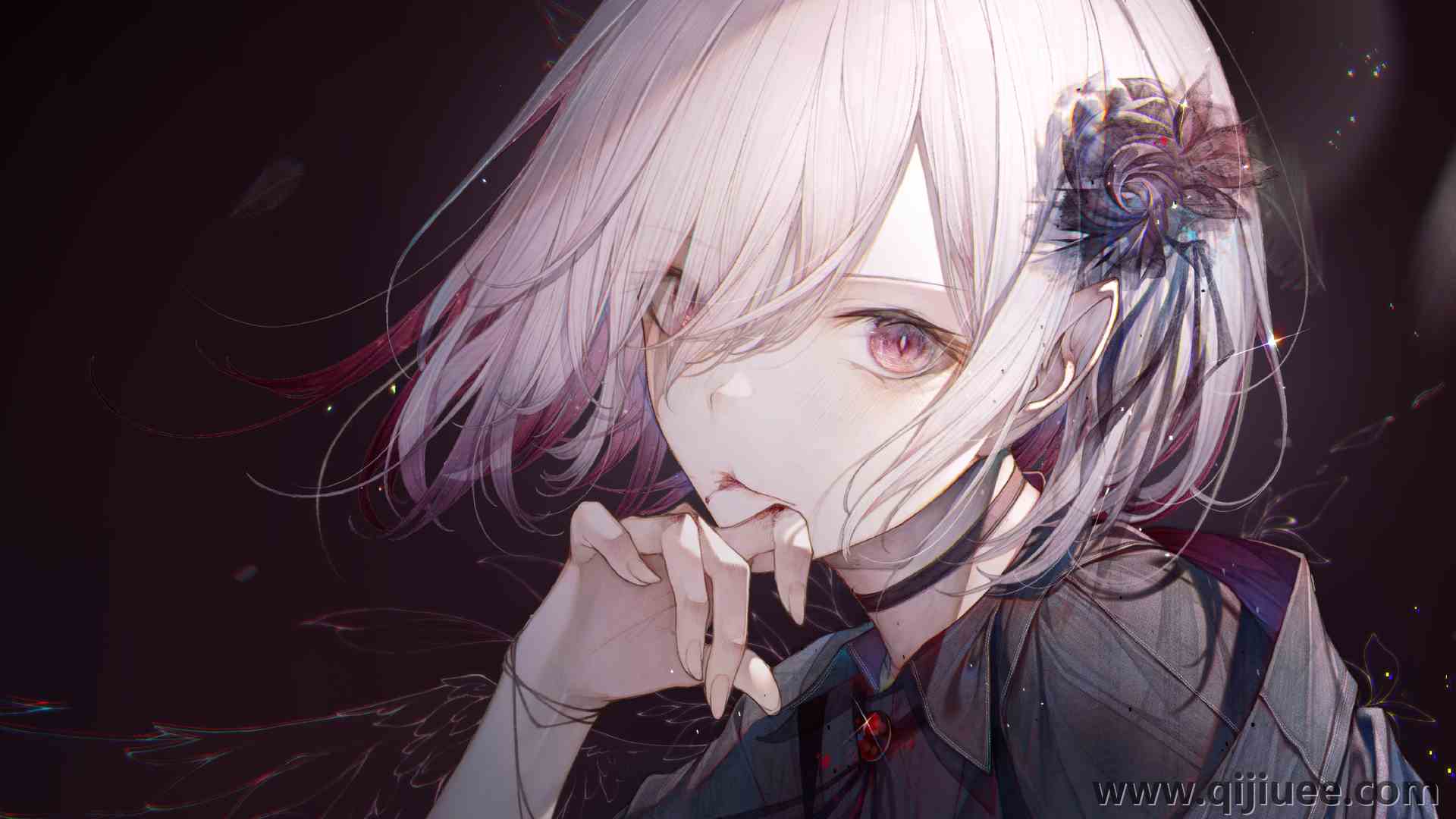 脸 短发 动漫 动漫女孩 艺术作品 电脑壁纸 4K壁纸4200 x 3150/14.87 MB-柒染云阁