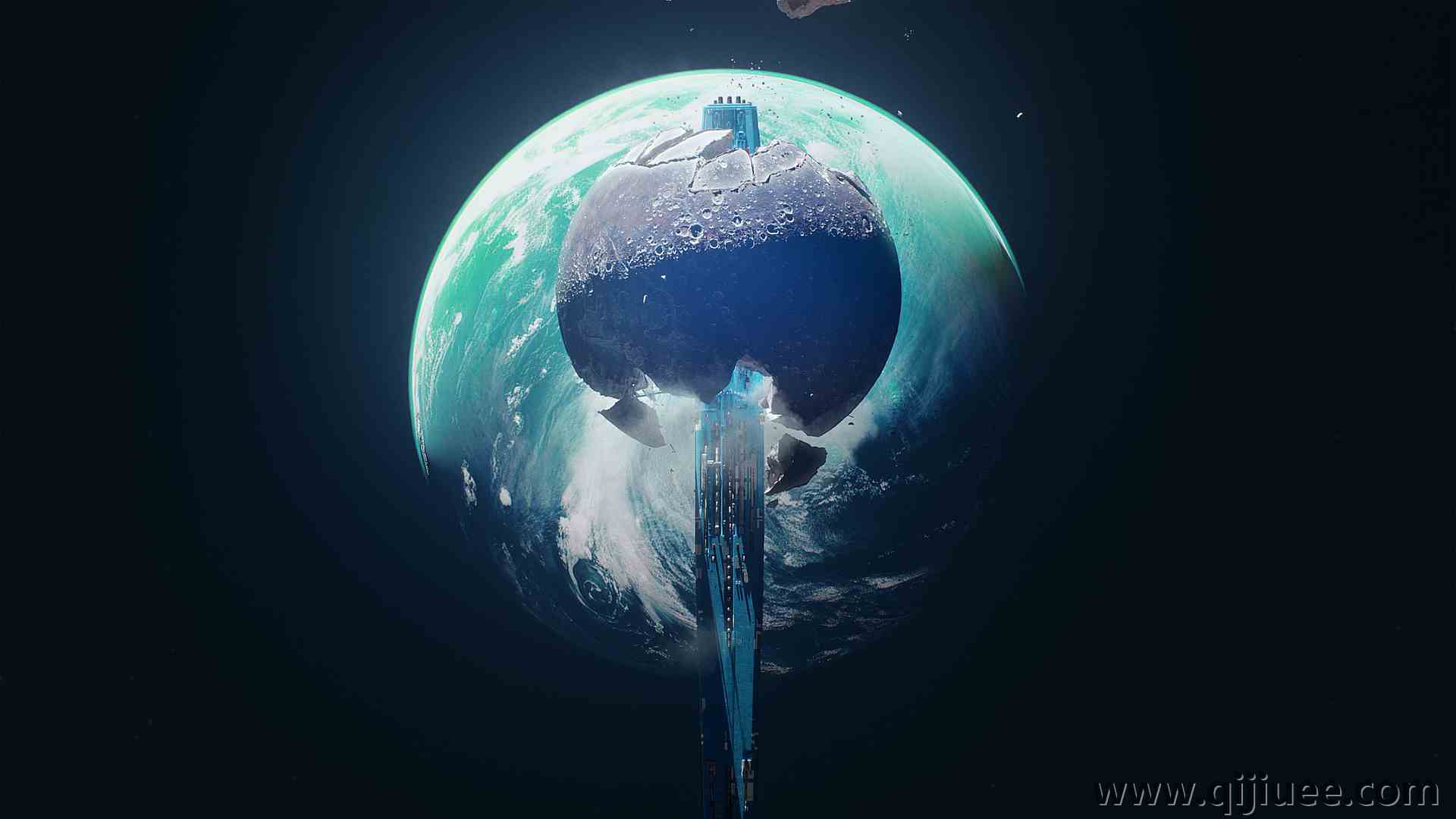 梦幻现实主义 邦吉 电子游戏 太空 星球 3840 x 2160/1.46 MB-柒染云阁