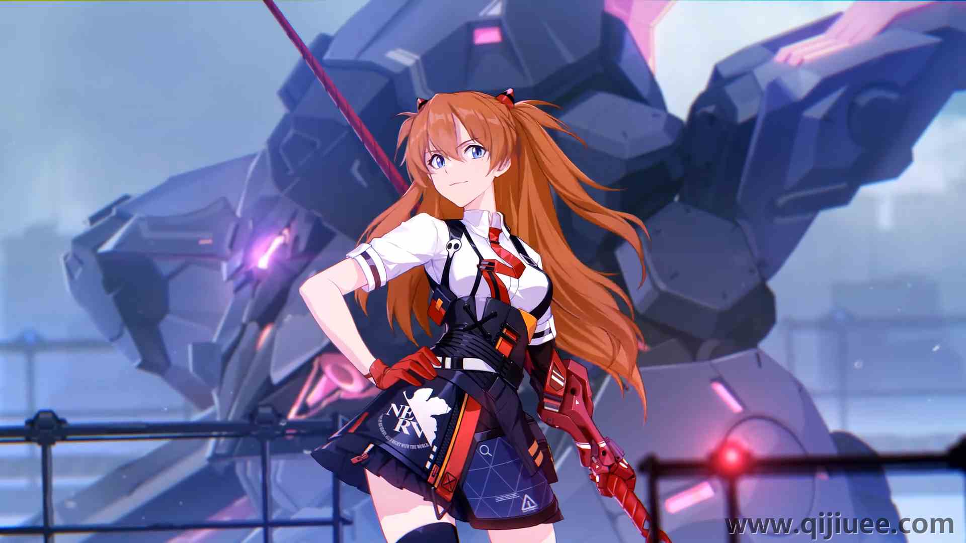 红发 动漫 动漫女孩 霓虹创世纪福音 明日之光 本海  电脑壁纸 4K壁纸3840 x 2160/7.98 MB-柒染云阁