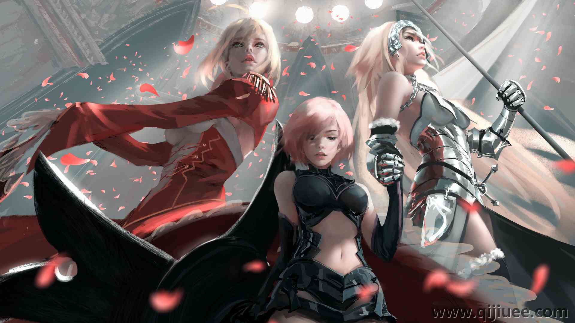 命运系列  动漫 动漫女孩 AI艺术 绘画  电脑壁纸 4K壁纸 4000 x 2379/4.62 MB-柒染云阁