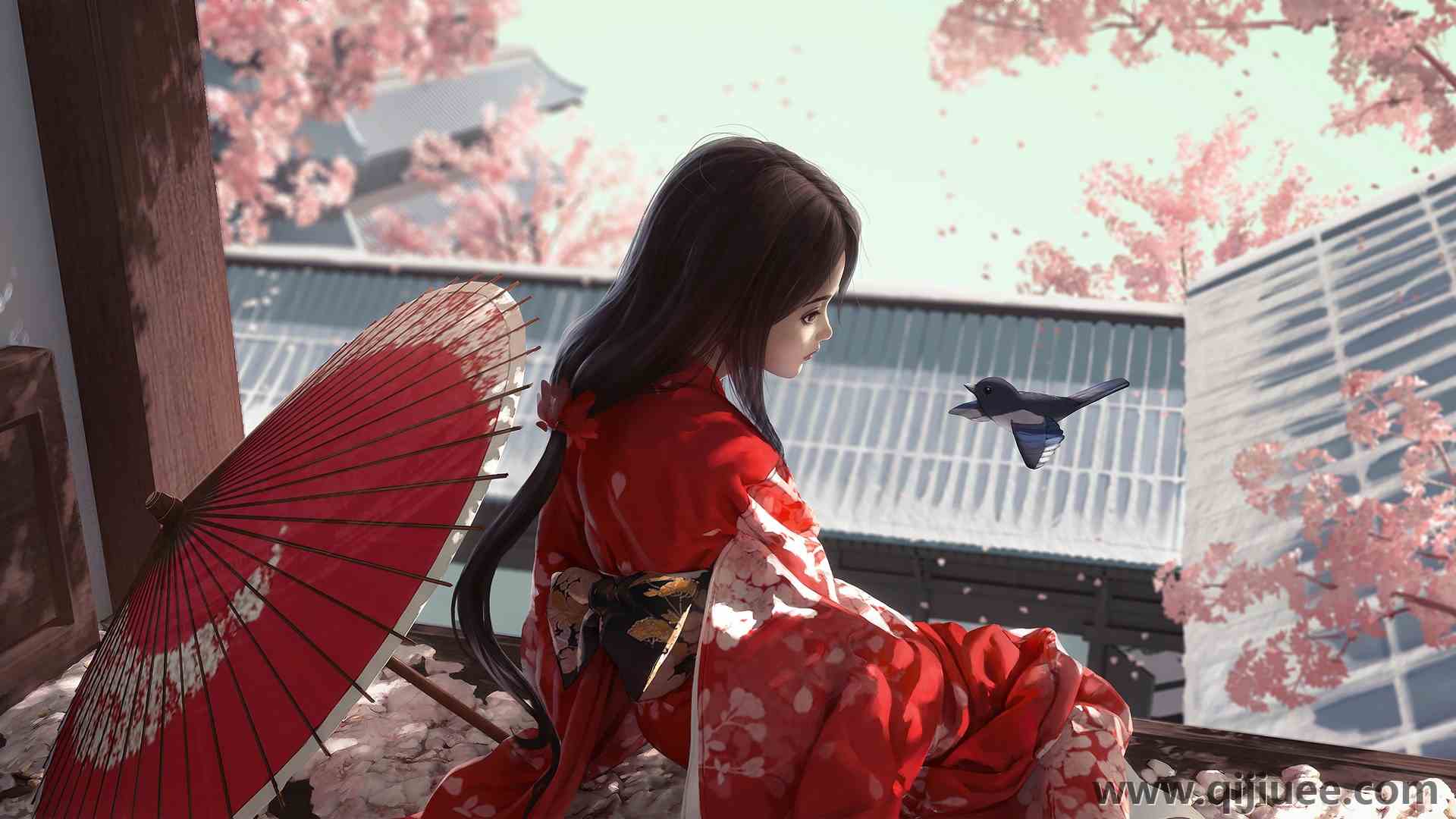 女性 亚洲 传统服装  电脑壁纸 4K壁纸3840 x 2160/1.52 MB-柒染云阁