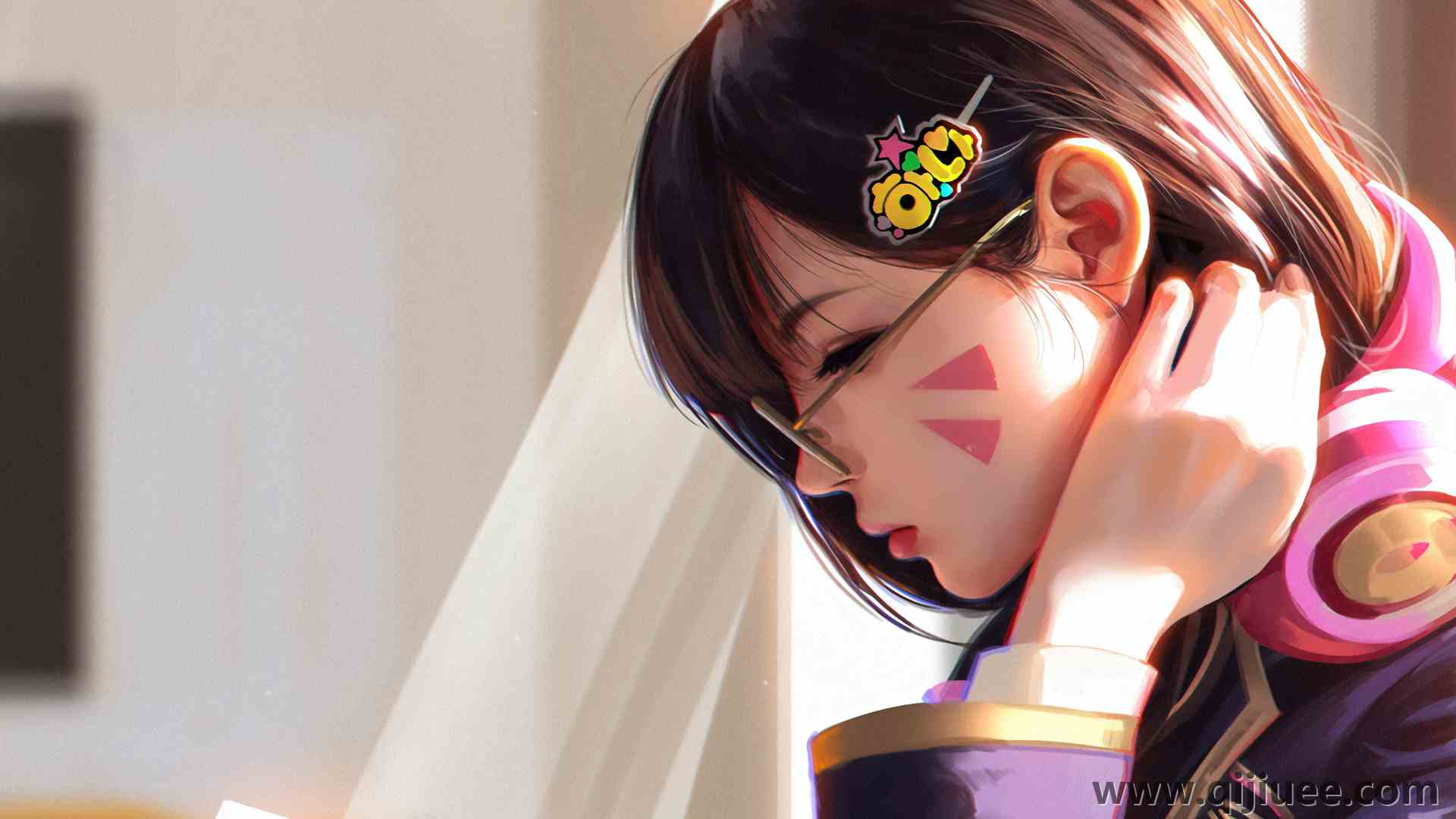 守望 动漫女孩  电脑壁纸 4K壁纸3840 x 2160/3.19 MB-柒染云阁