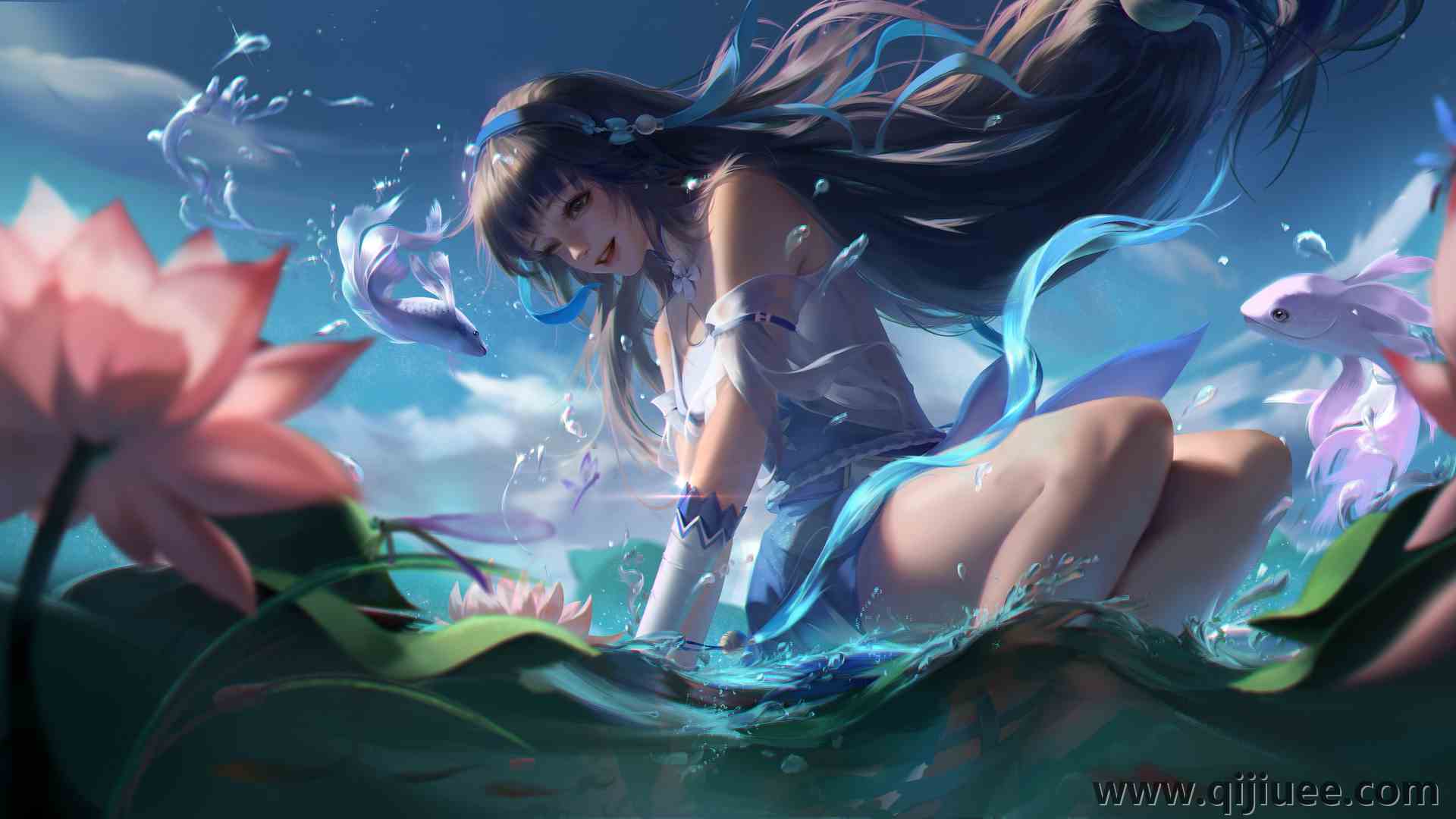 动漫 动漫女孩 电脑壁纸 4K壁纸5000 x 2546/3.2 MB-柒染云阁
