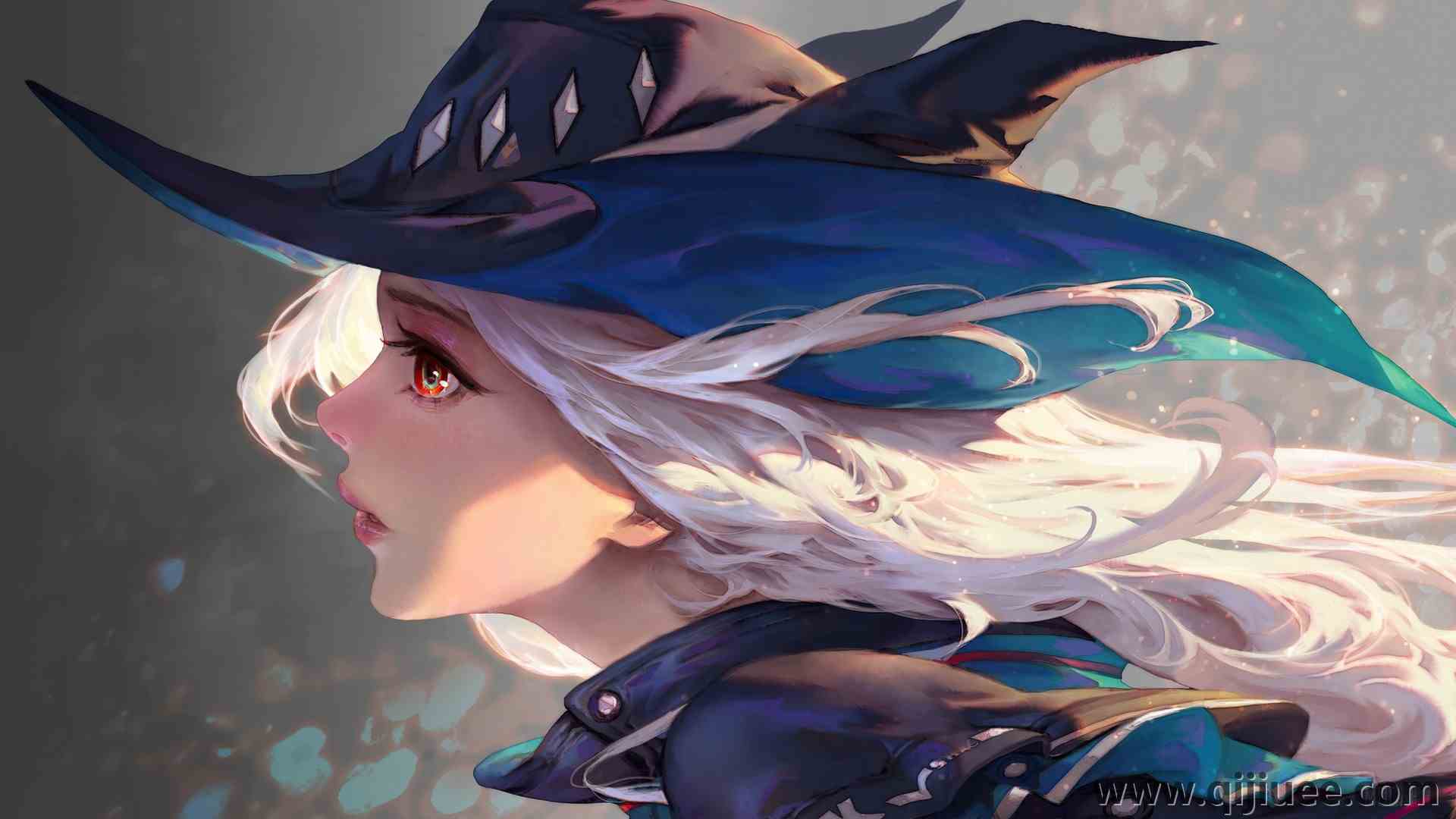 女人 白发 红眼睛 长发 金发 动漫 动漫女孩  电脑壁纸 4K壁纸3840 x 2160/0.84 MB-柒染云阁