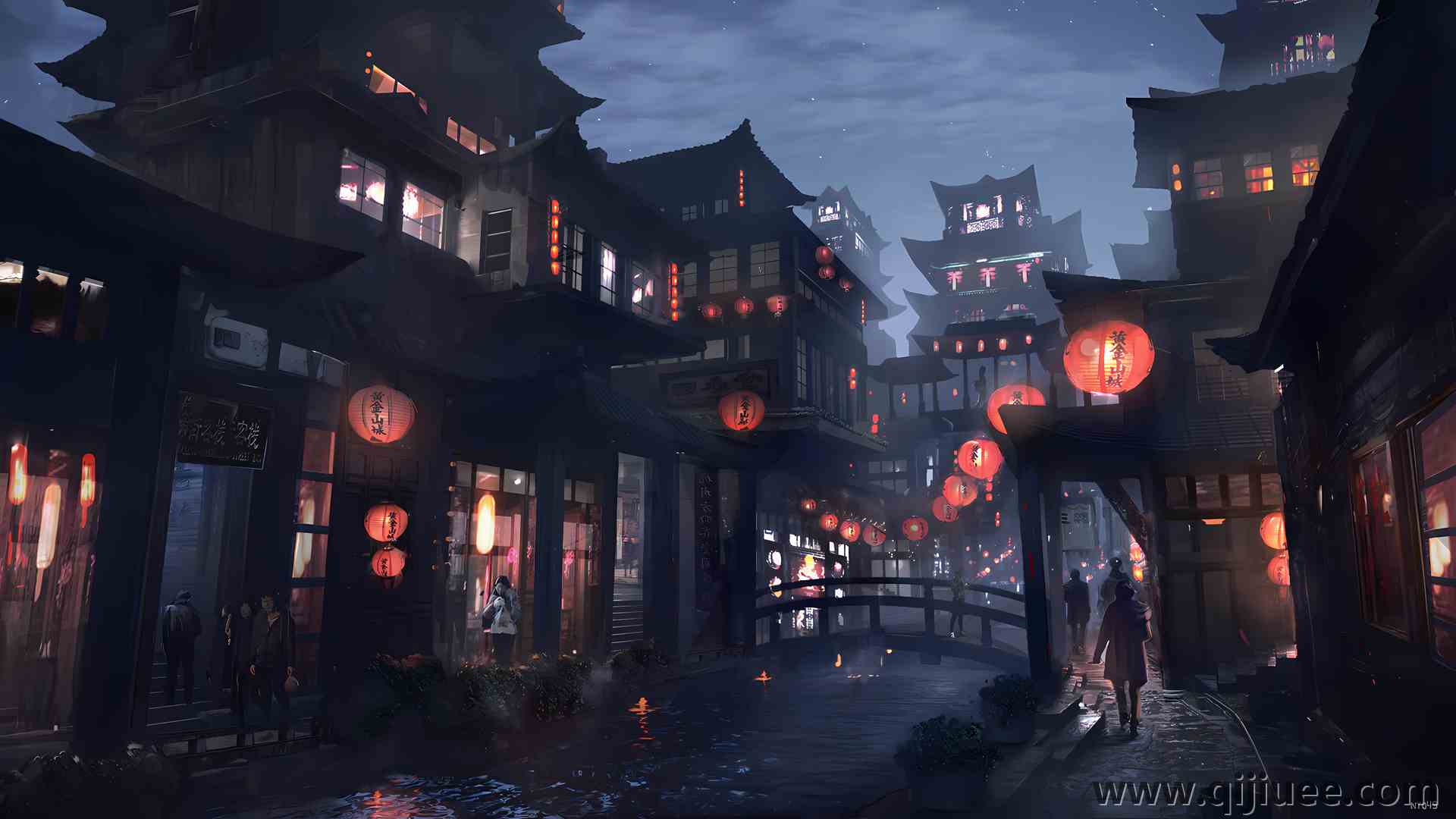 亚洲 亚洲建筑  电脑壁纸 4K壁纸6400 x 3600/17.7 MB-柒染云阁