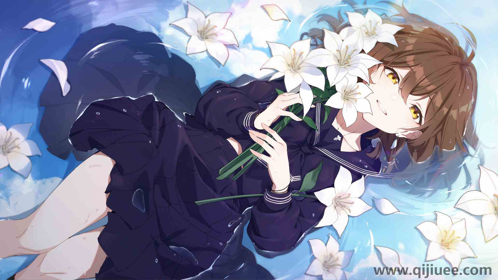 动漫 动漫女孩  虚拟  电脑壁纸 4K壁纸5098 x 2689/18.13 MB-柒染云阁