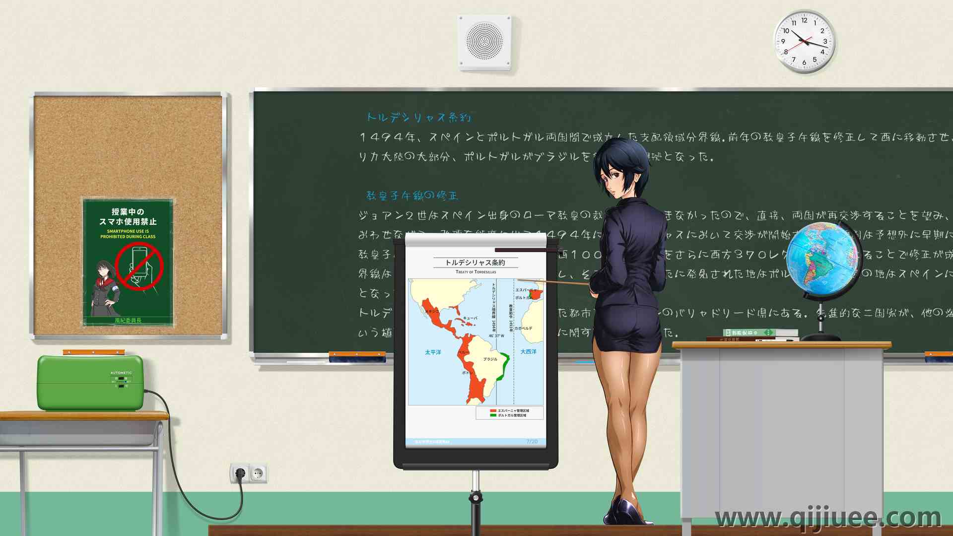 演讲者 动漫女孩 电脑壁纸 4K壁纸4268 x 2400/4.83 MB-柒染云阁