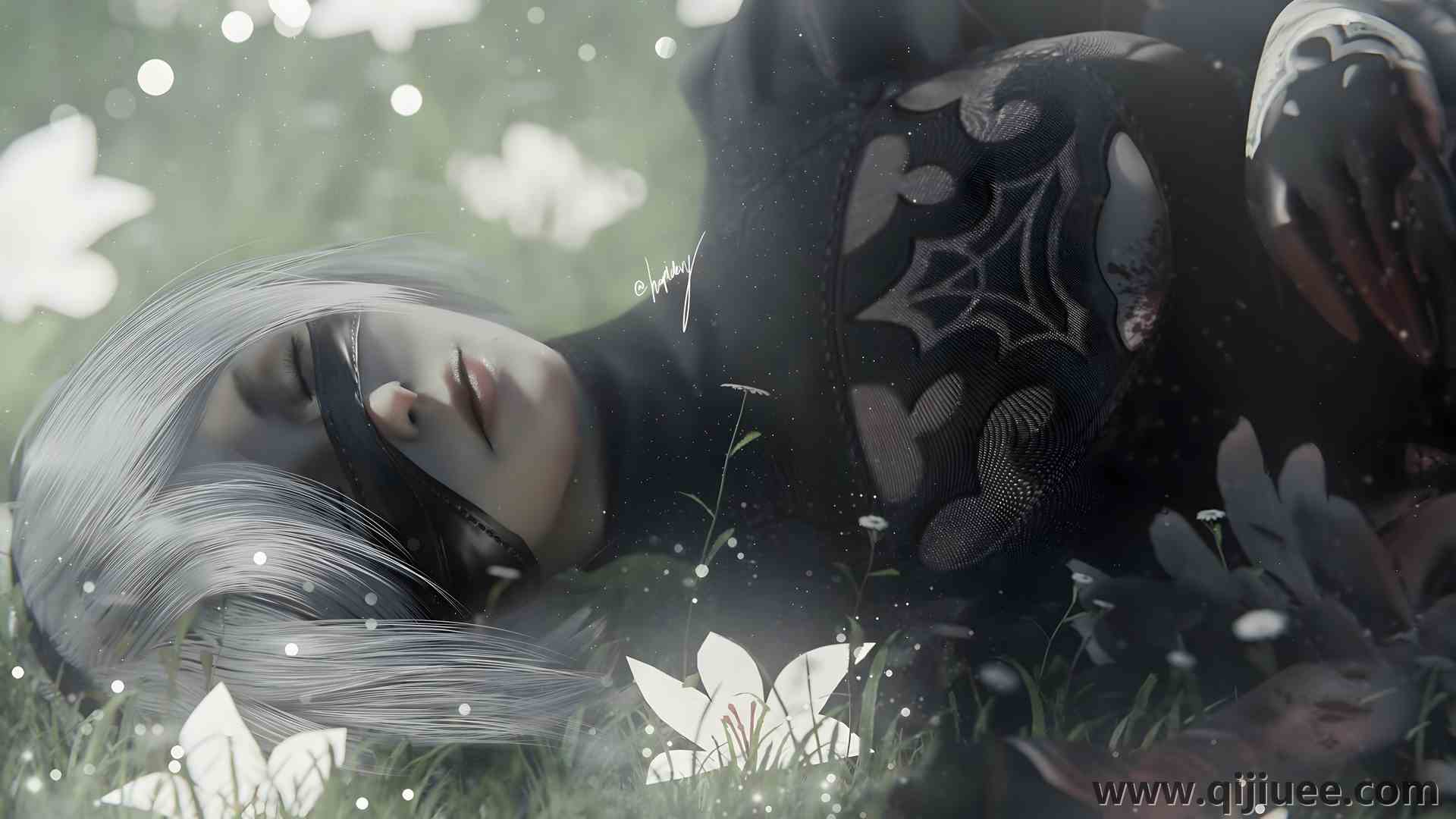 德维 数字艺术 月花 裁剪 电脑壁纸 4K壁纸3840 x 2160/13.2 MB-柒染云阁