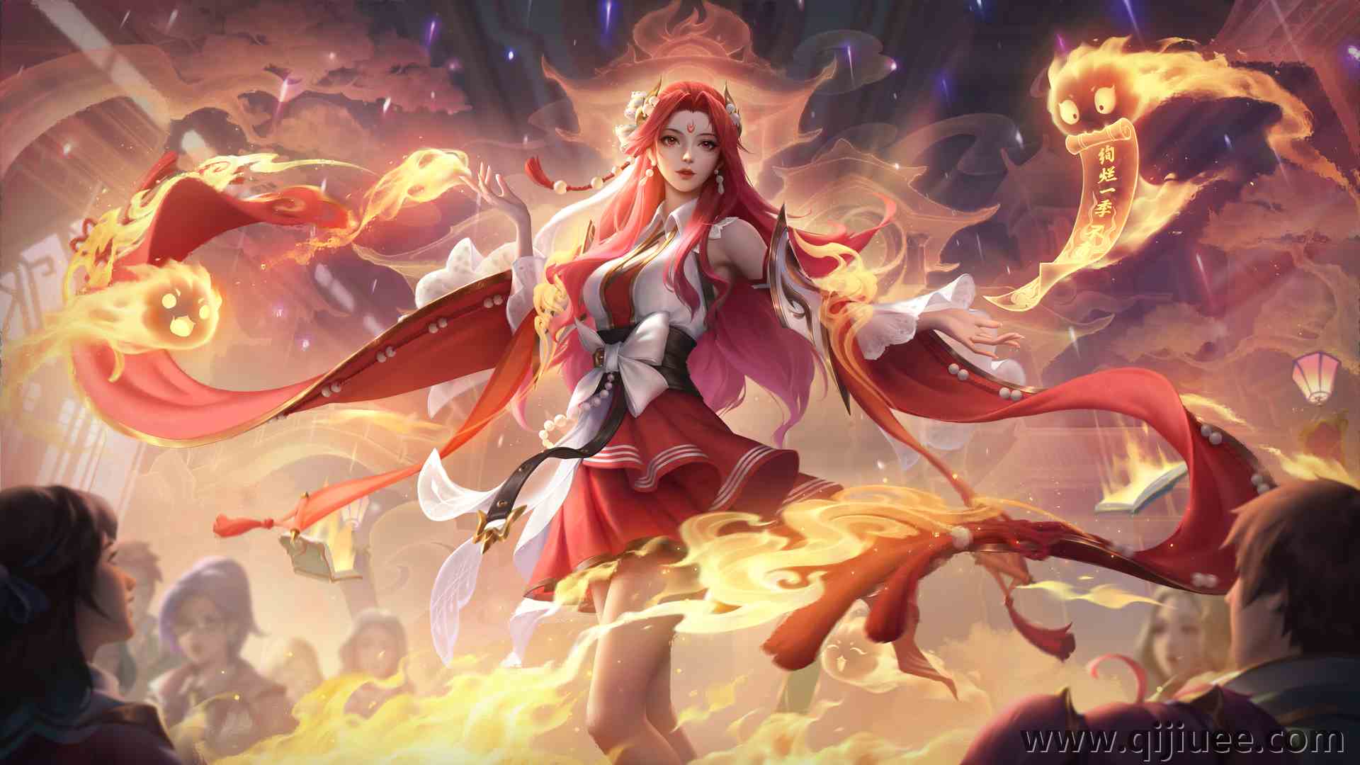 游戏CG角色 女性 王者荣耀 游戏CG艺术 图片  电脑壁纸 4K壁纸7646 x 4320/15.28 MB-柒染云阁