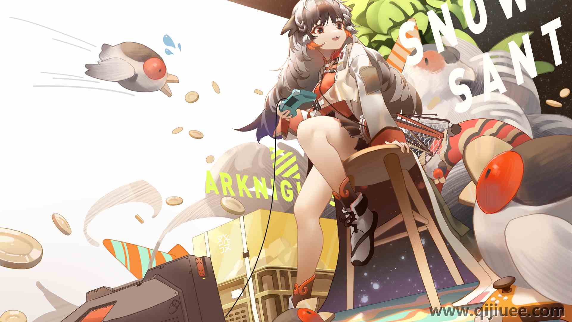 艺术 头发 动漫 女孩 AI艺术 肖像 神枪手 雪人 可爱 萝莉 电脑壁纸 4K壁纸5144 x 3267/4.08 MB-柒染云阁