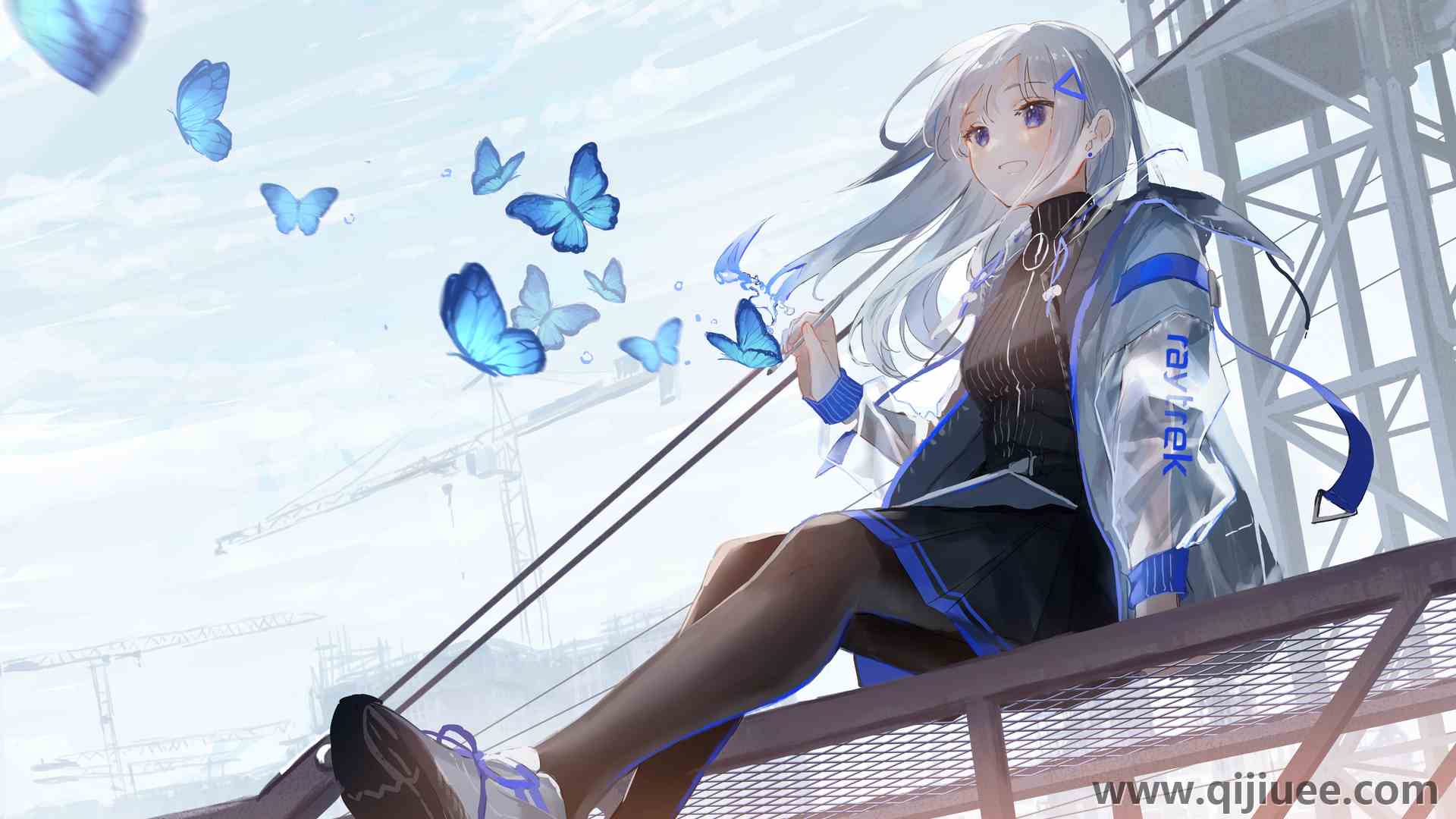 原创 人物 小鱼 动漫 女孩 蝴蝶 明日方舟 电脑壁纸 4K壁纸5280 x 3353/10.15 MB-柒染云阁