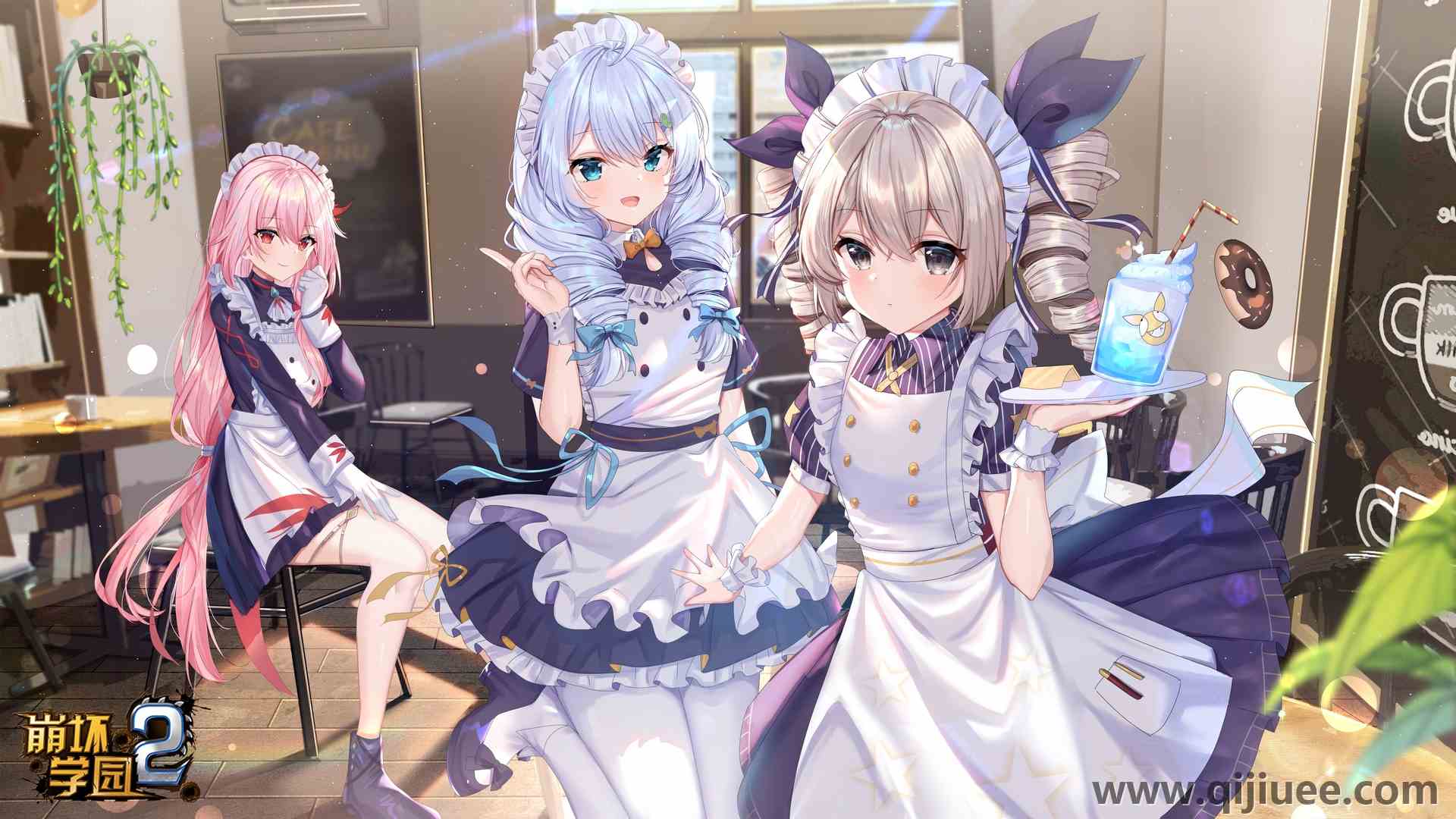 服务员 动漫 动漫女孩 AI艺术 女佣服装 女仆 可爱 崩坏学园 电脑壁纸 4K壁纸6208 x 3491/4.03 MB-柒染云阁