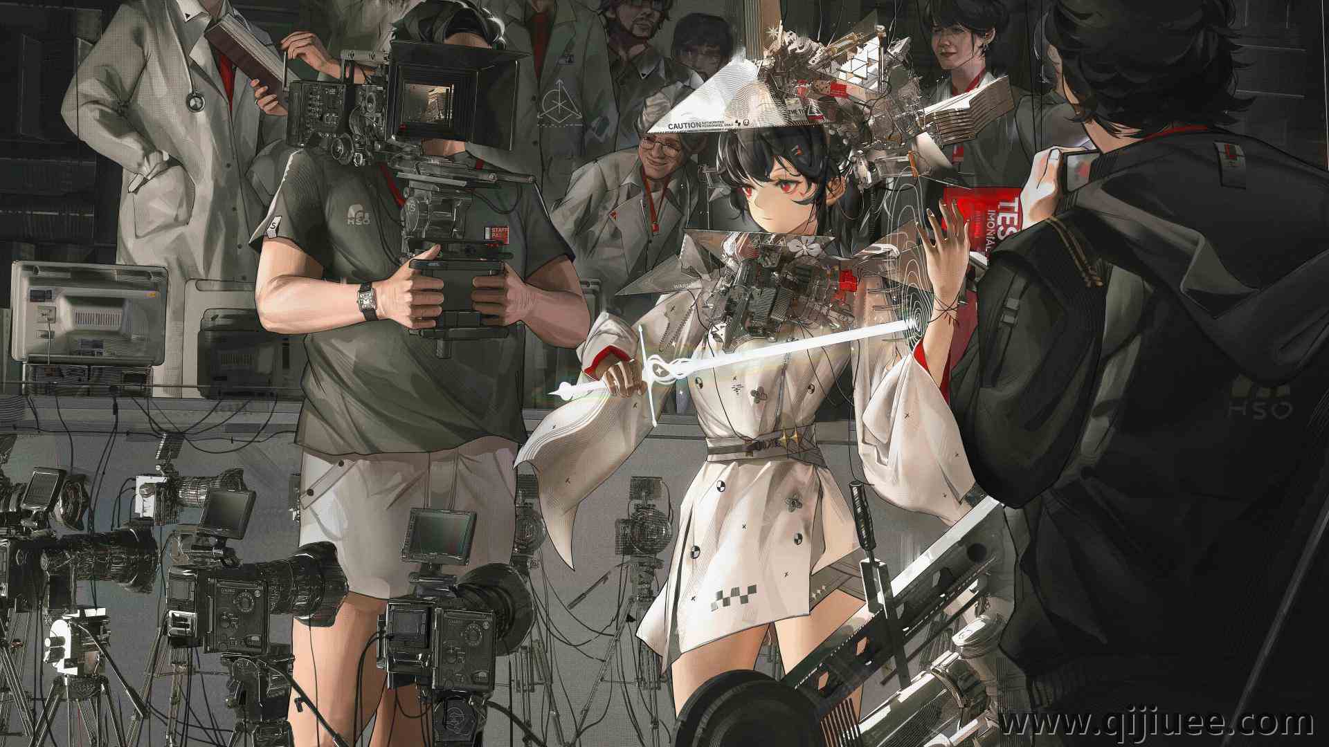 动漫 动漫女孩 电影 虚拟  电脑壁纸 8K壁纸8900 x 4336/7.79 MB-柒染云阁
