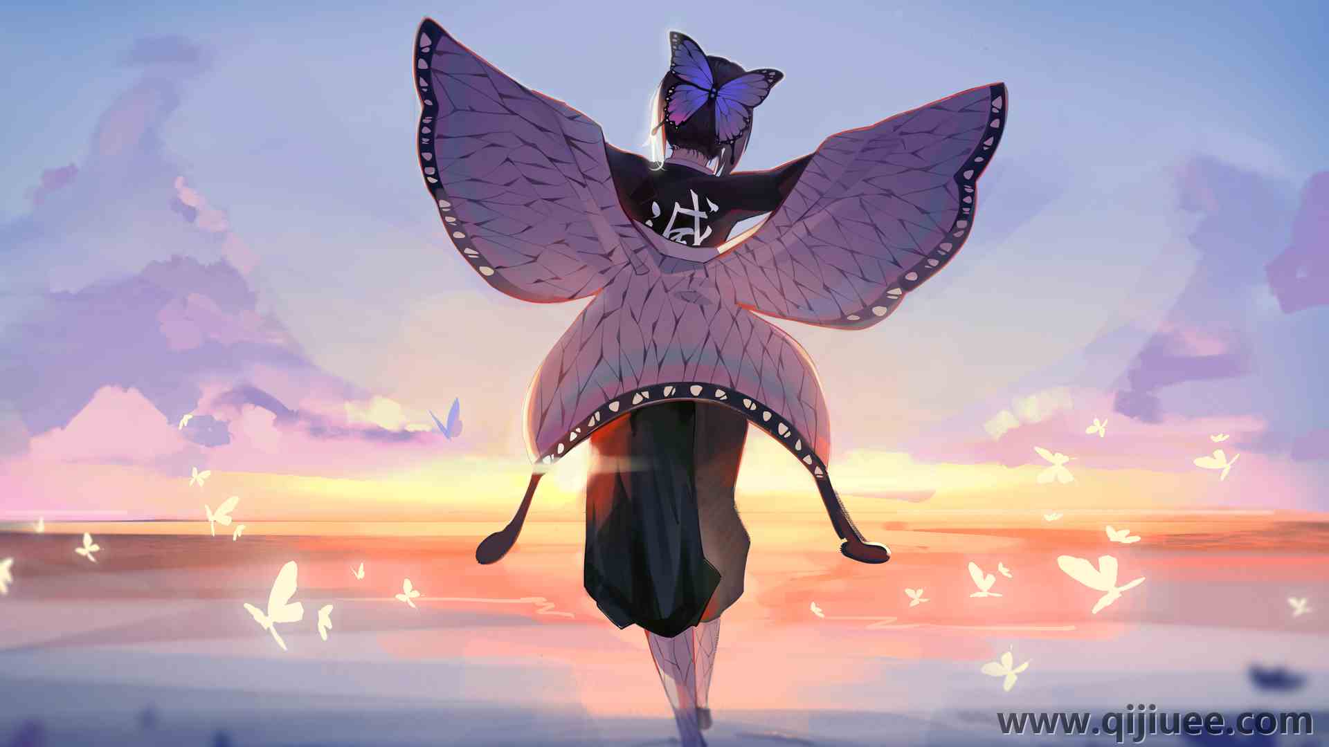 鬼灭 蝶柱 香奈惠 动漫女孩 动漫  4K壁纸4857 x 3251/4.13 MB-柒染云阁