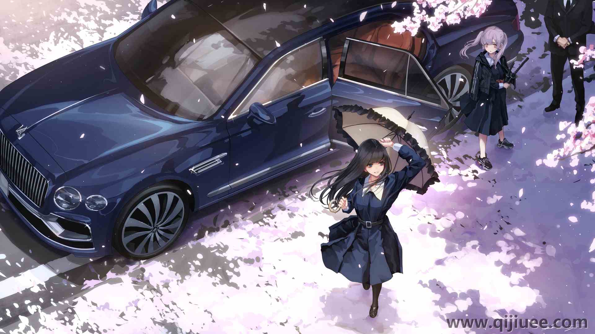 女学生 原创人物 动漫女孩 AI艺术 插图  4K壁纸4212 x 2512/6.16 MB-柒染云阁