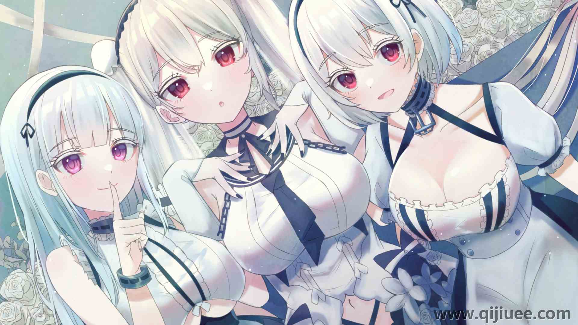 女性三人组 蔚蓝巷 动漫 天狼星 4K壁纸4096 x 2542/1.46 MB-柒染云阁