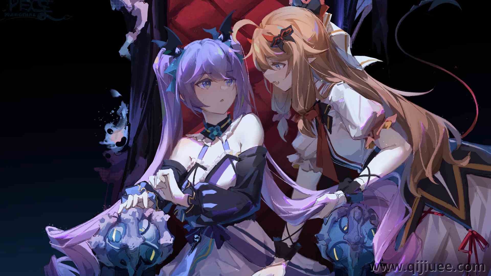 女孩 魔域边缘 动漫女孩  4K壁纸4500 x 2963/4.06 MB-柒染云阁