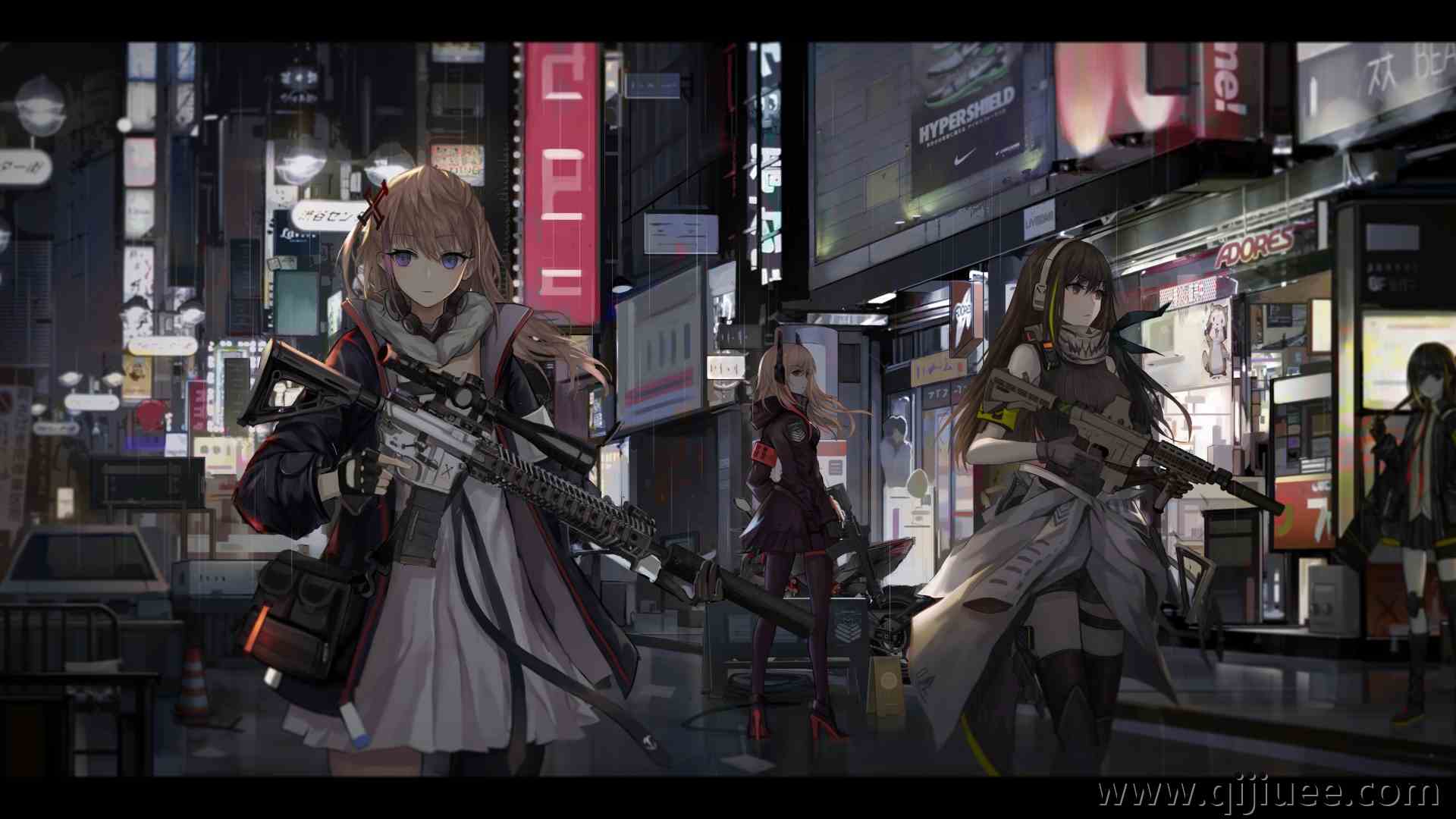 武器 动漫 动漫女孩 少女前线 8K壁纸9094 x 4559/5.8 MB-柒染云阁