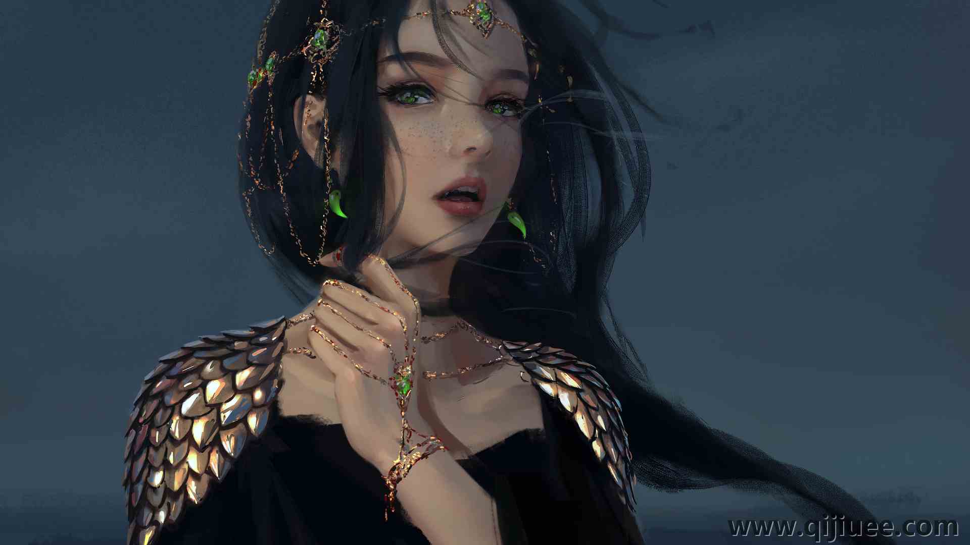 公主 女人 幽灵之刃 3840 x 2160/1.6 MB-柒染云阁