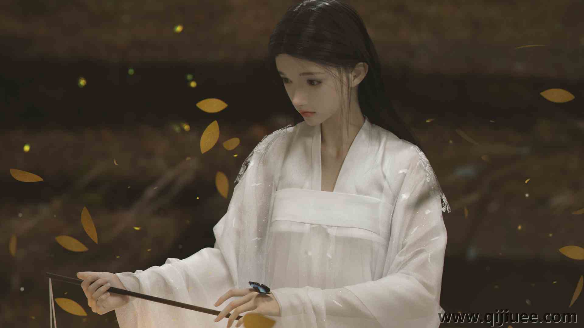 梦幻女孩 绘画 亚洲  电脑壁纸 4K壁纸5760 x 3240/2.3 MB-柒染云阁