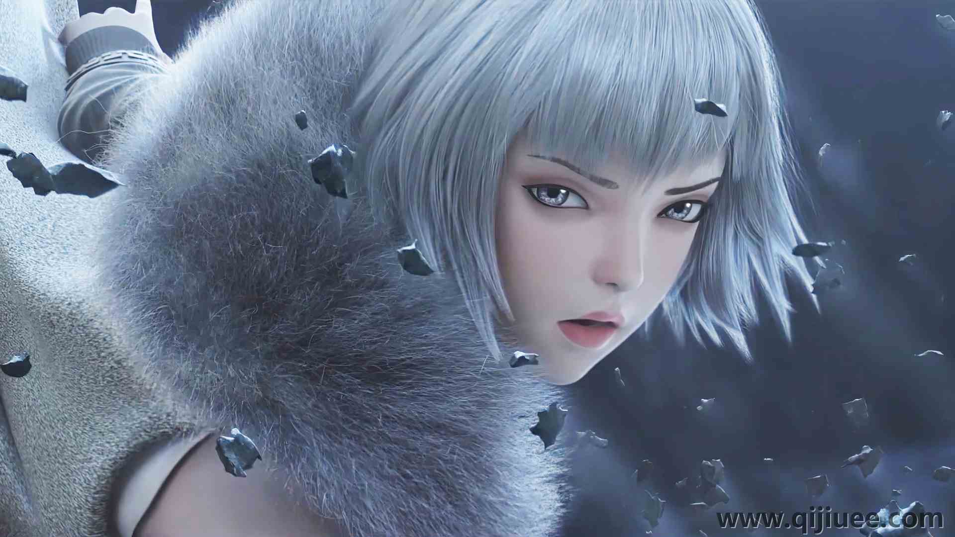 动漫女孩 玲珑 白月奎 电脑壁纸 4K壁纸3840 x 2160/6.06 MB-柒染云阁
