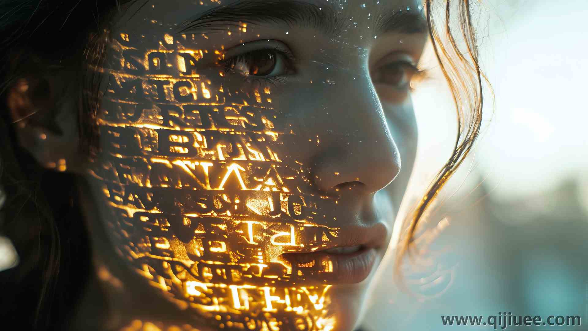 脸 深色的眼睛 妇女 人工智能艺术 数字艺术 电脑壁纸 4K壁纸4368 x 2448/2.11 MB-柒染云阁