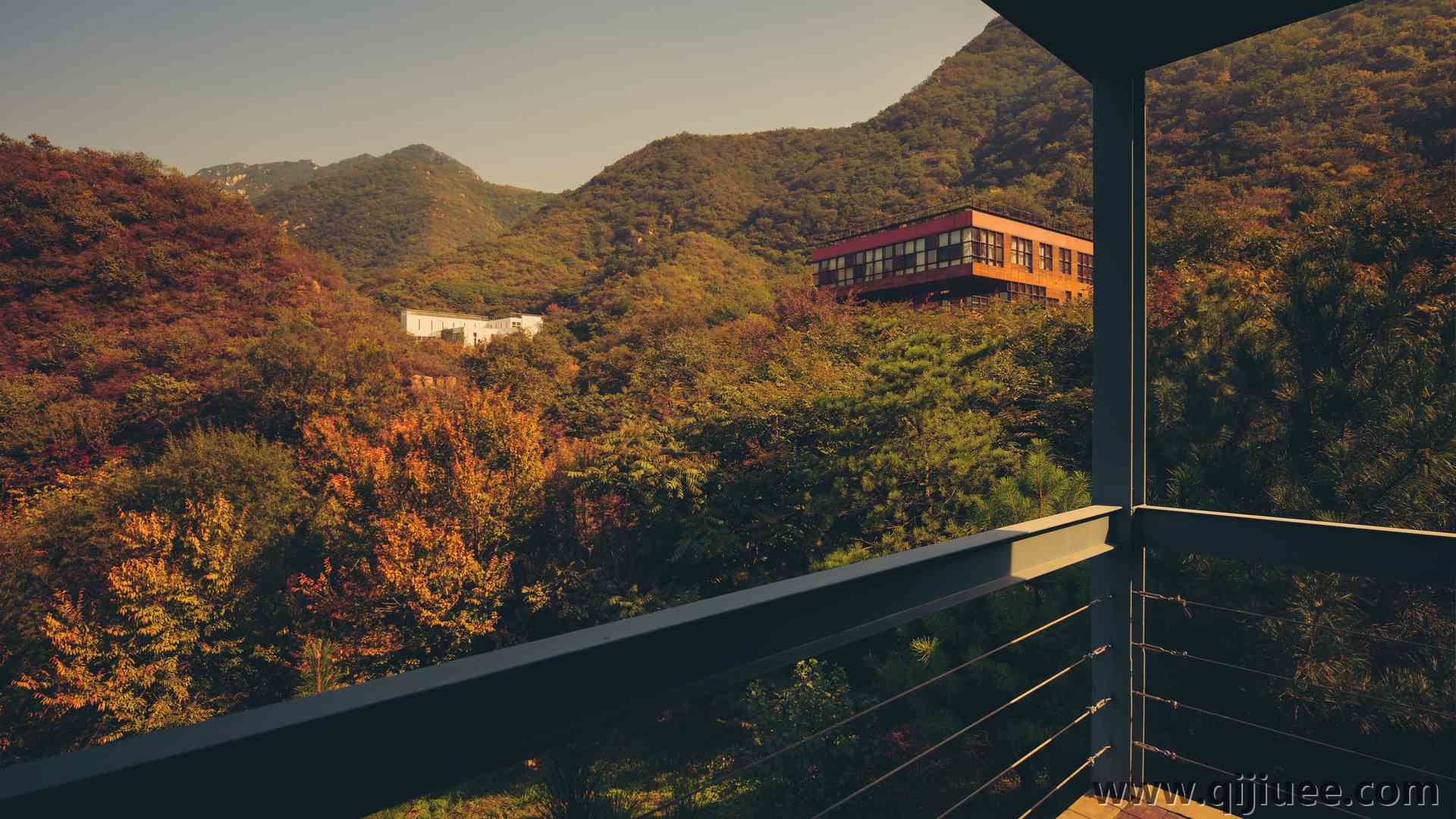 风景 建筑 山 秋天 树 森林 中国 北京  电脑壁纸 4K壁纸3840 x 2160/7.68 MB-柒染云阁