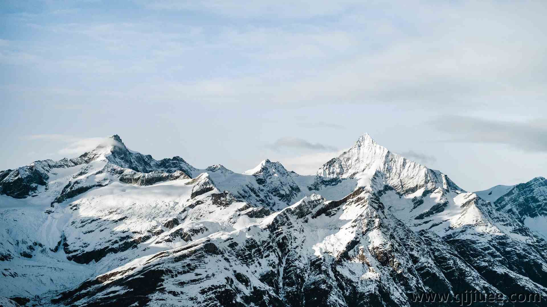 山 雪 自然  山脉 蓝天 寒冷 风景 电脑壁纸 4K壁纸4896 x 3264/4.76 MB-柒染云阁