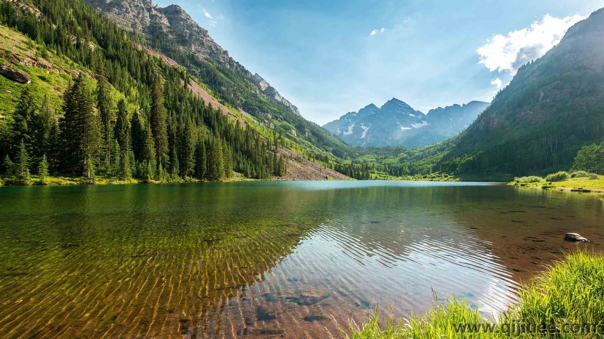 栗色钟声 风景 自然 山脉 湖泊 户外  4K壁纸5120 x 2880/4.9 MB-柒染云阁